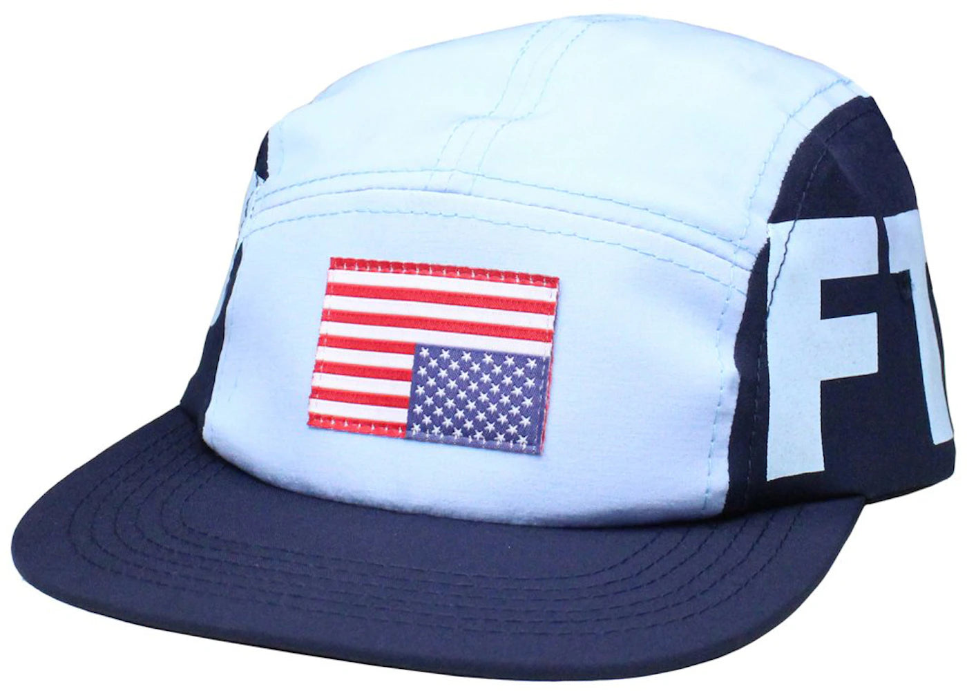 FTP Distress Camp Hat Blue