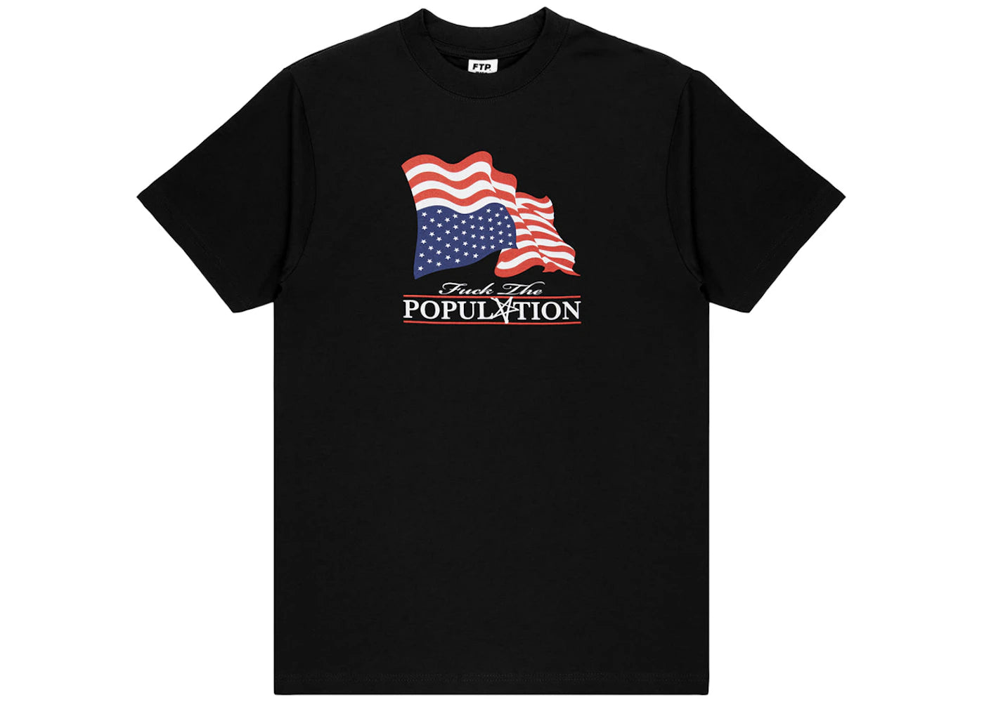 FTP Distress Flag Tee Black