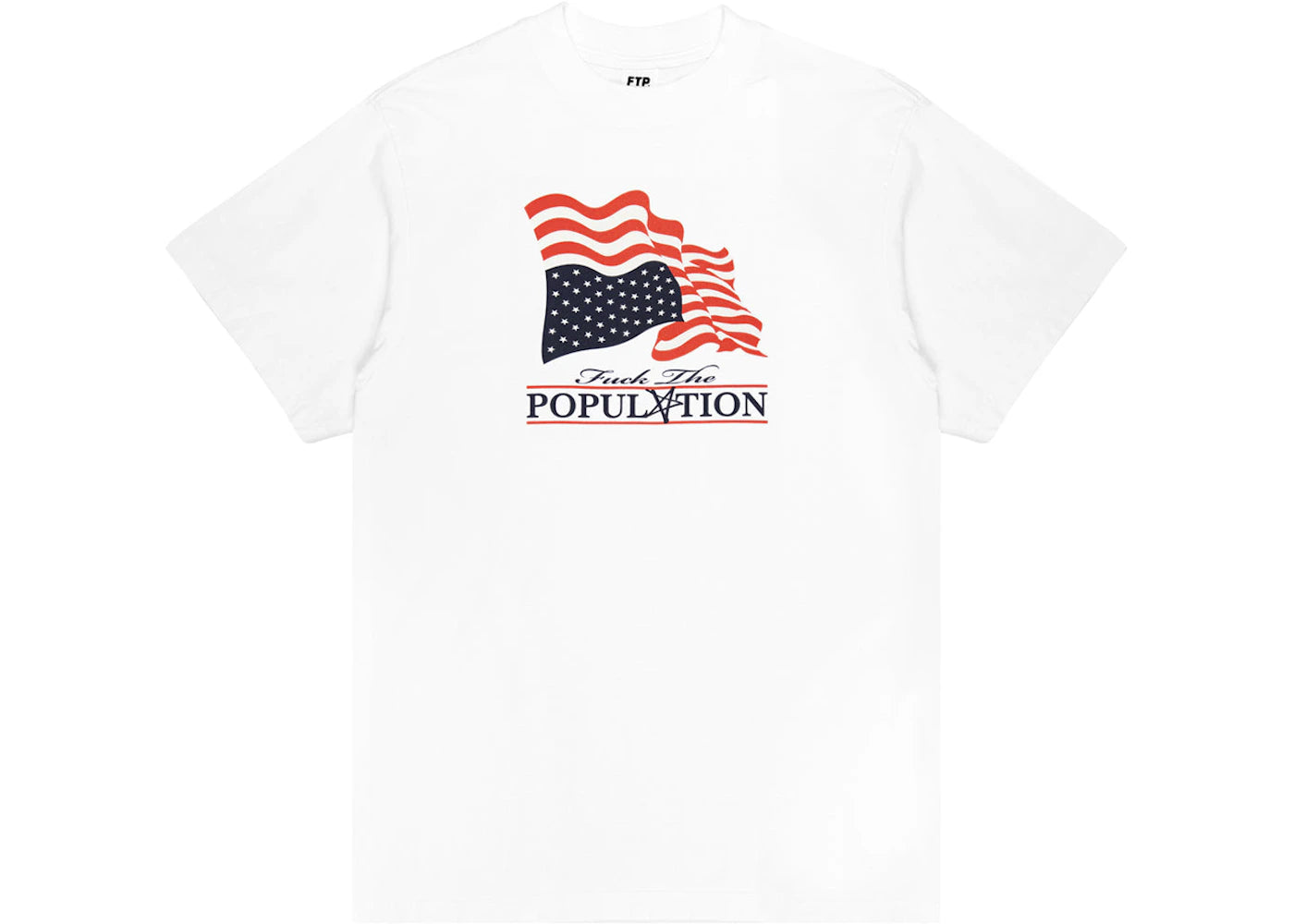 FTP Distress Flag Tee White