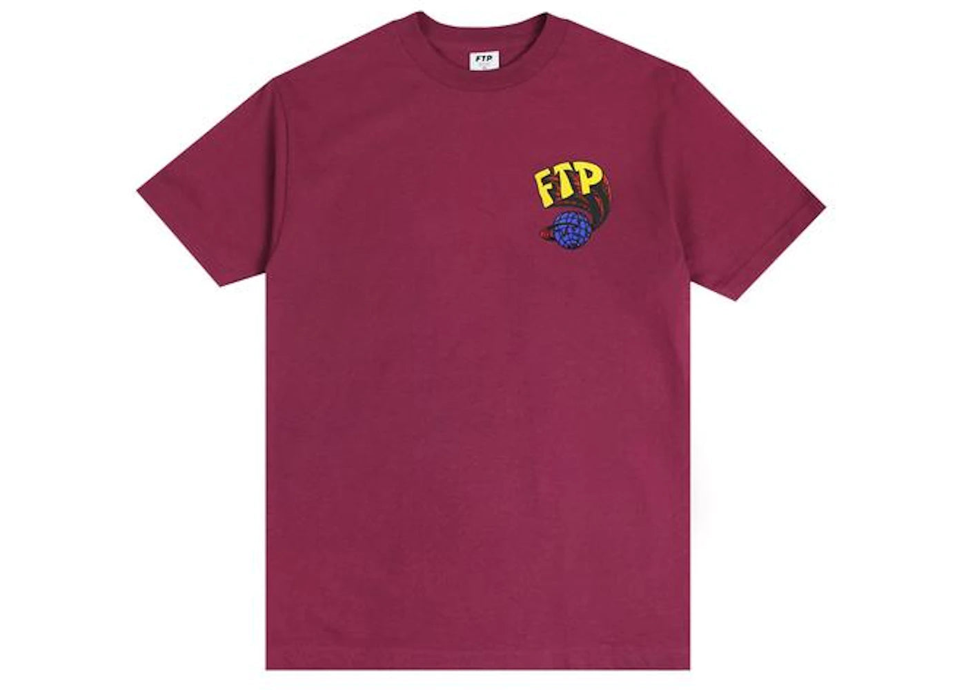 FTP Domination Tee Burgundy