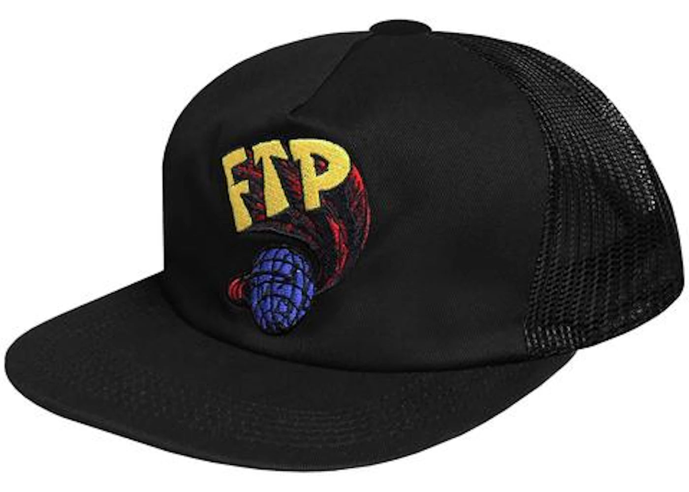 FTP Domination Trucker Hat Black