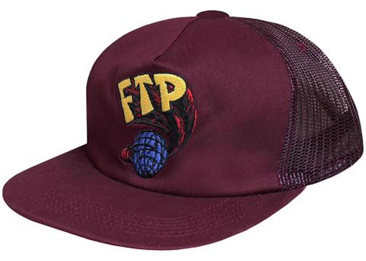 FTP Domination Trucker Hat Maroon