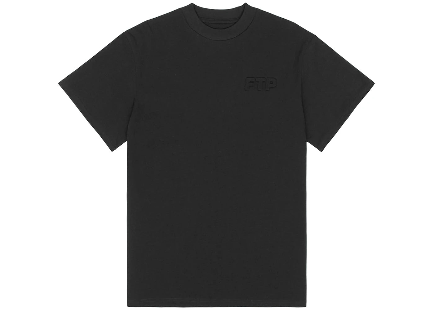 FTP Embossed Logo Tee Black