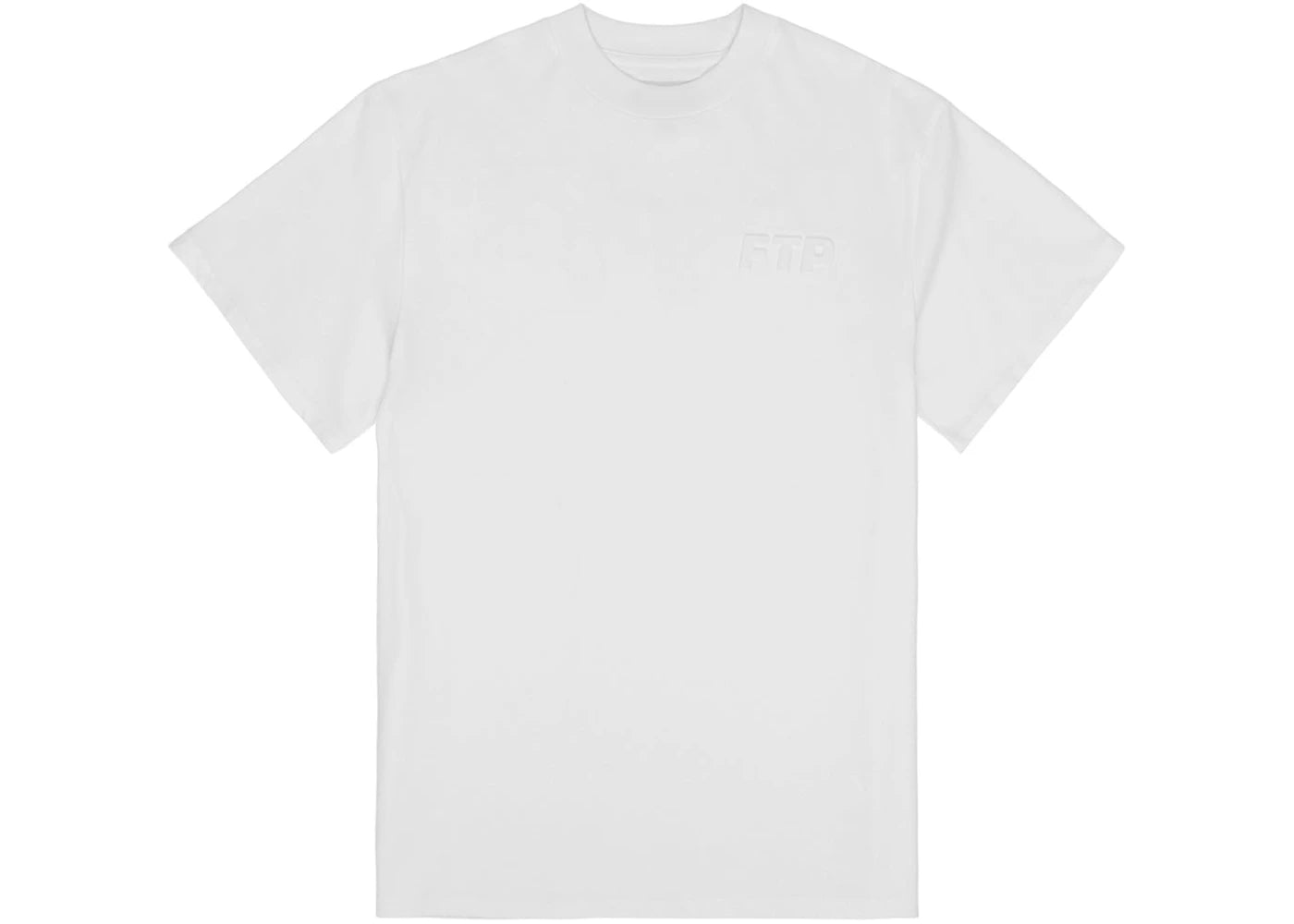 FTP Embossed Logo Tee White