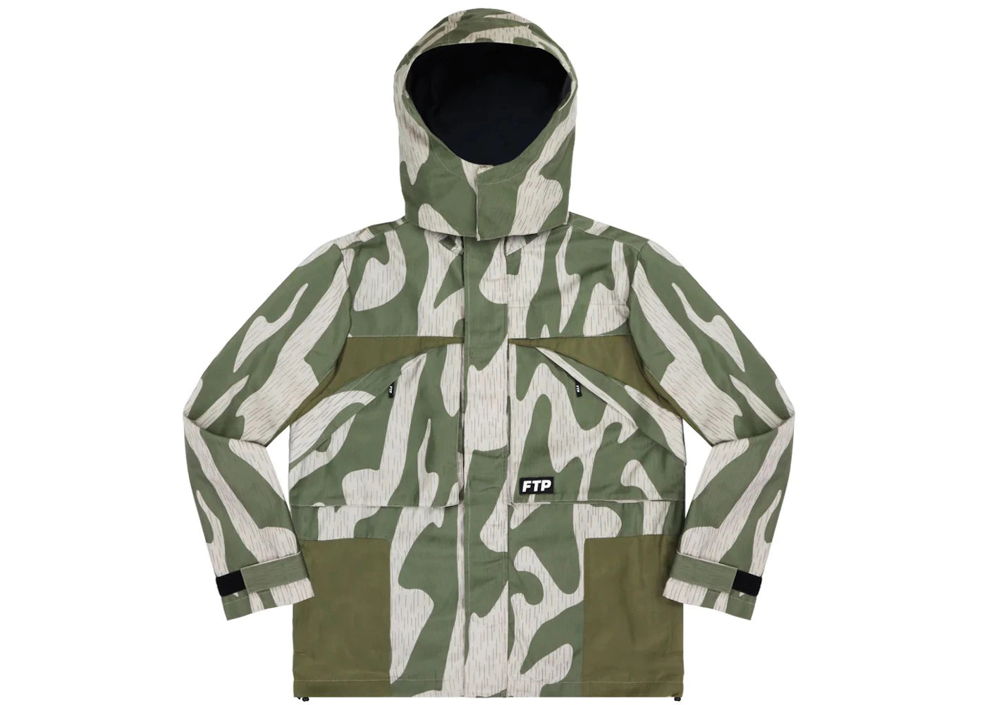 FTP F-187 Cargo Jacket Reflective Rain Camo