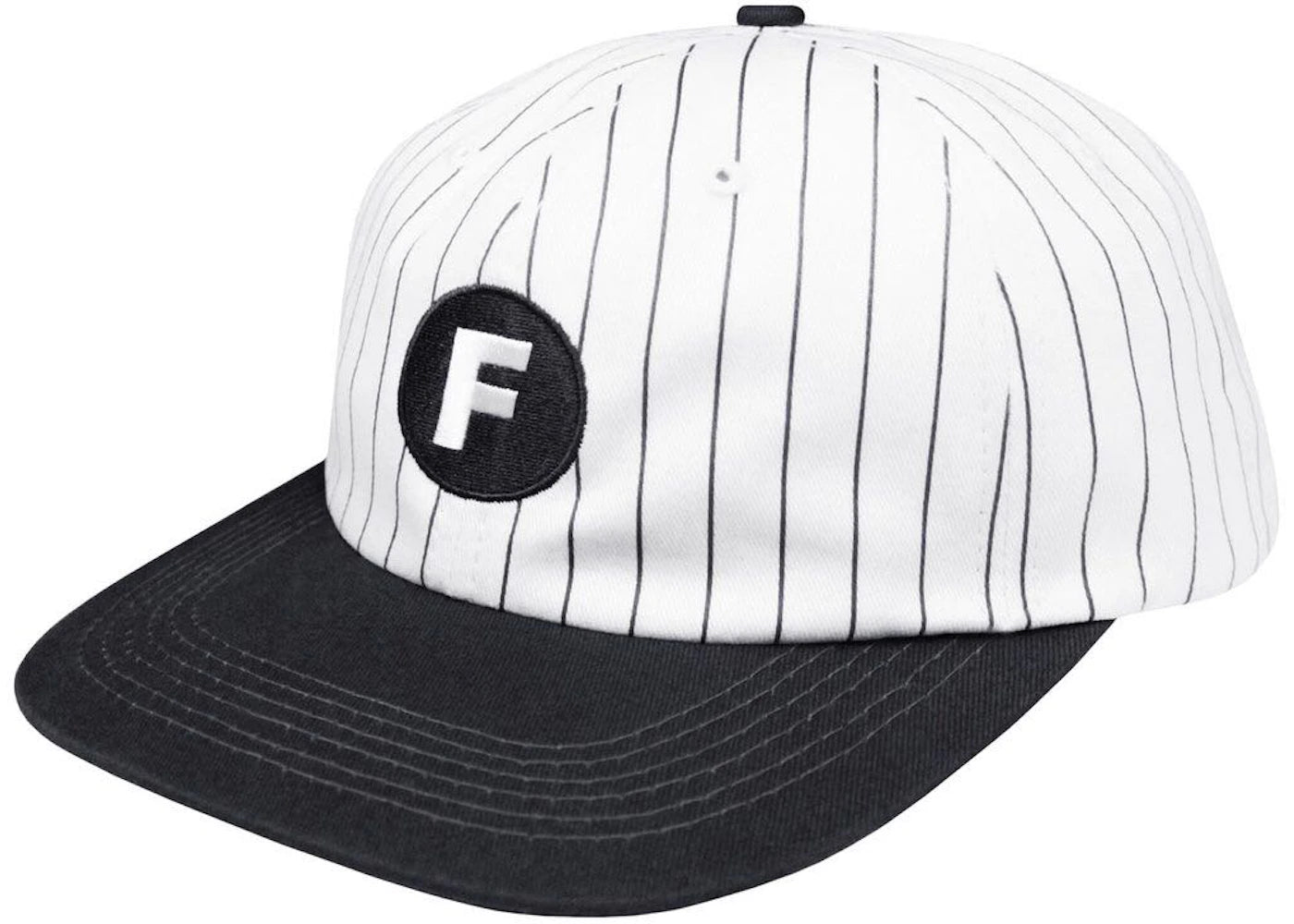 FTP F Pinstripe 6 Panel Black