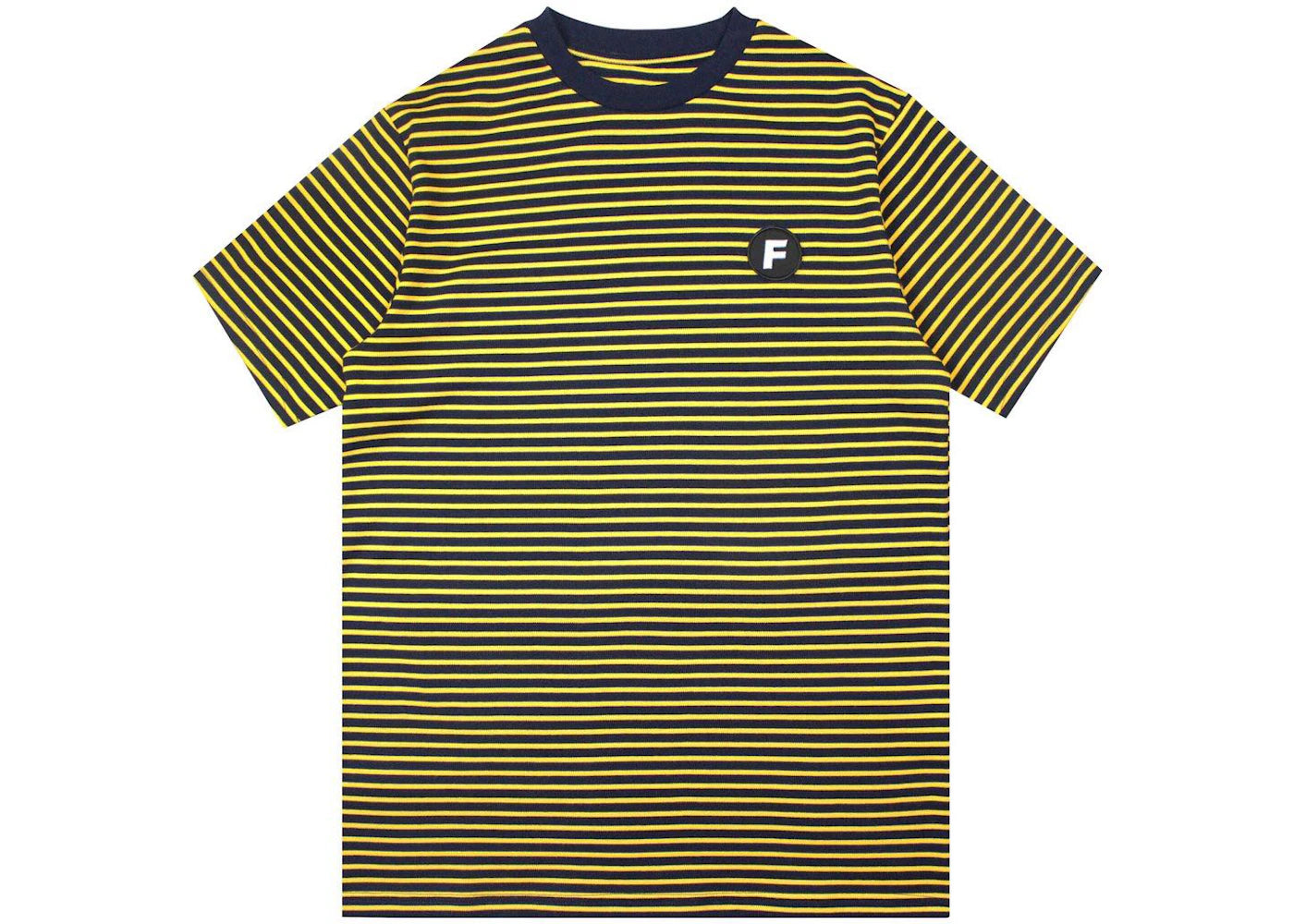 FTP F Striped Shirt Yellow