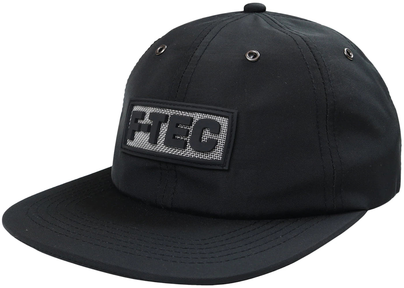 FTP F-Tec 6 Panel Hat Black