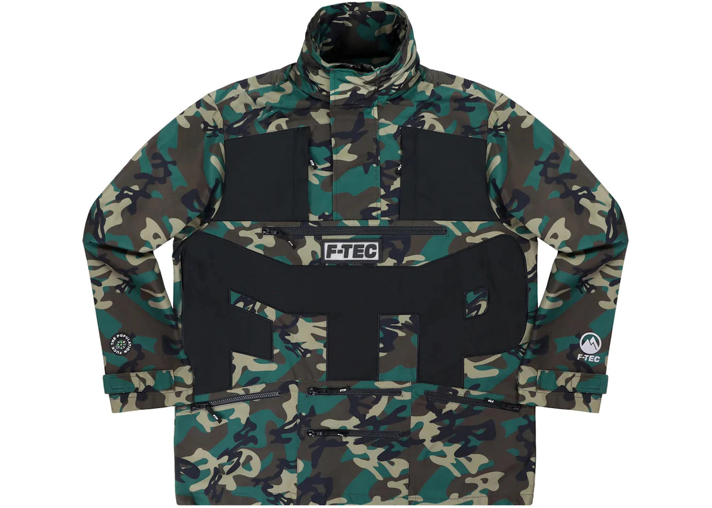 FTP F-Tec Anorak Woodland Camo