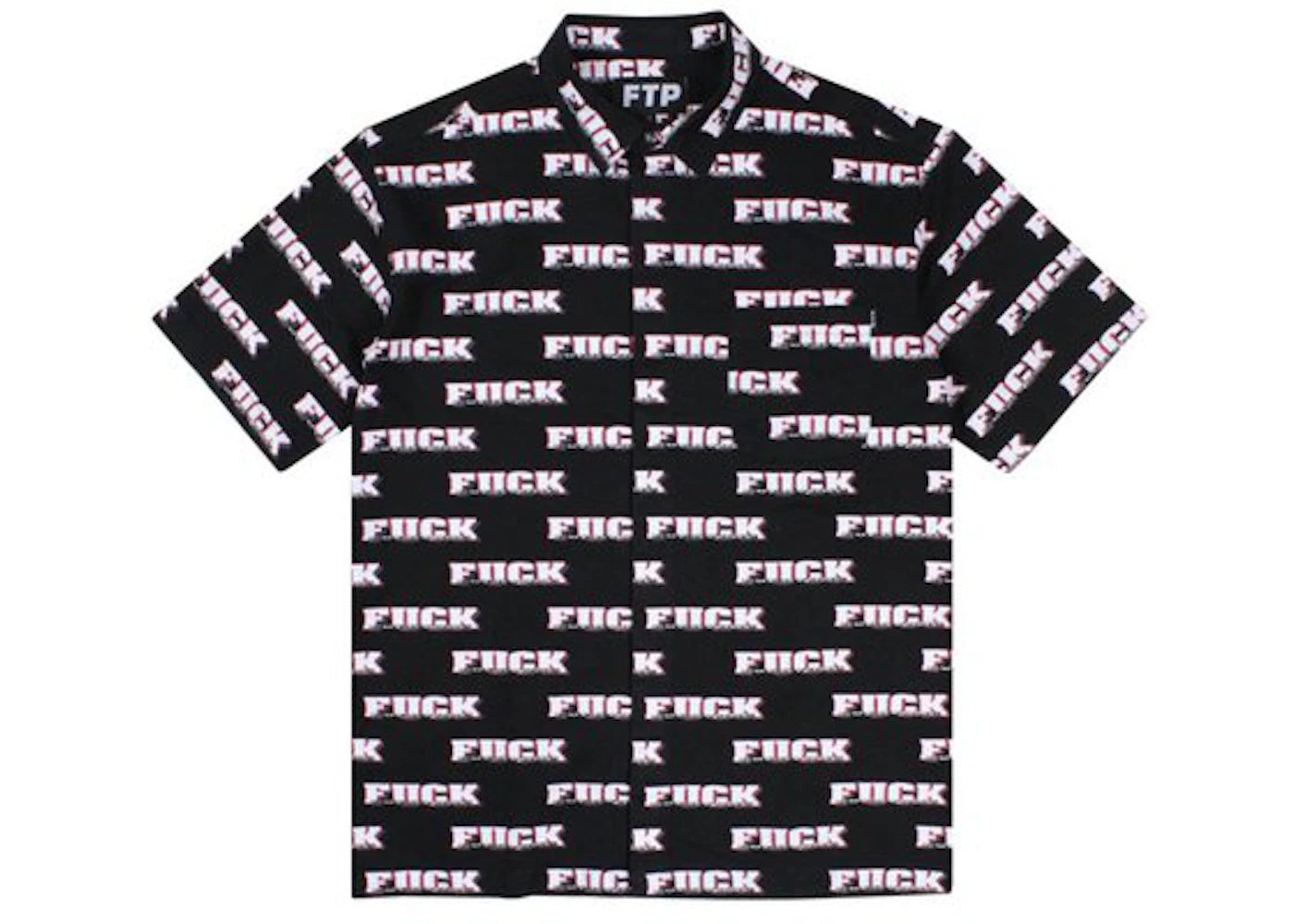 FTP F.E. Button Up Shirt Black