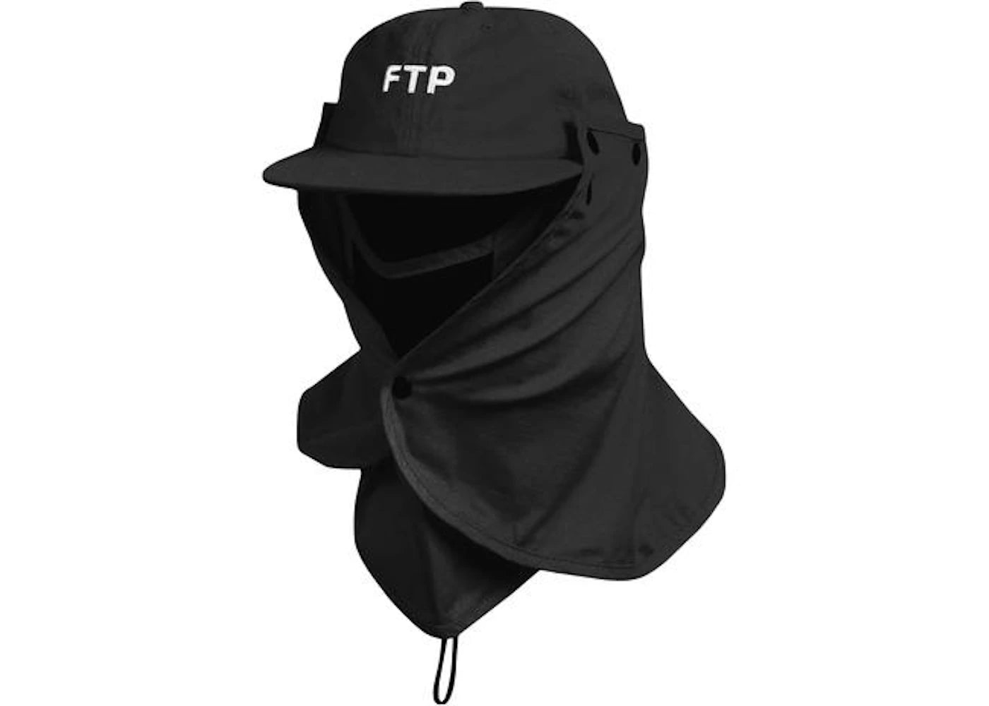 FTP Facemask Logo Hat Black