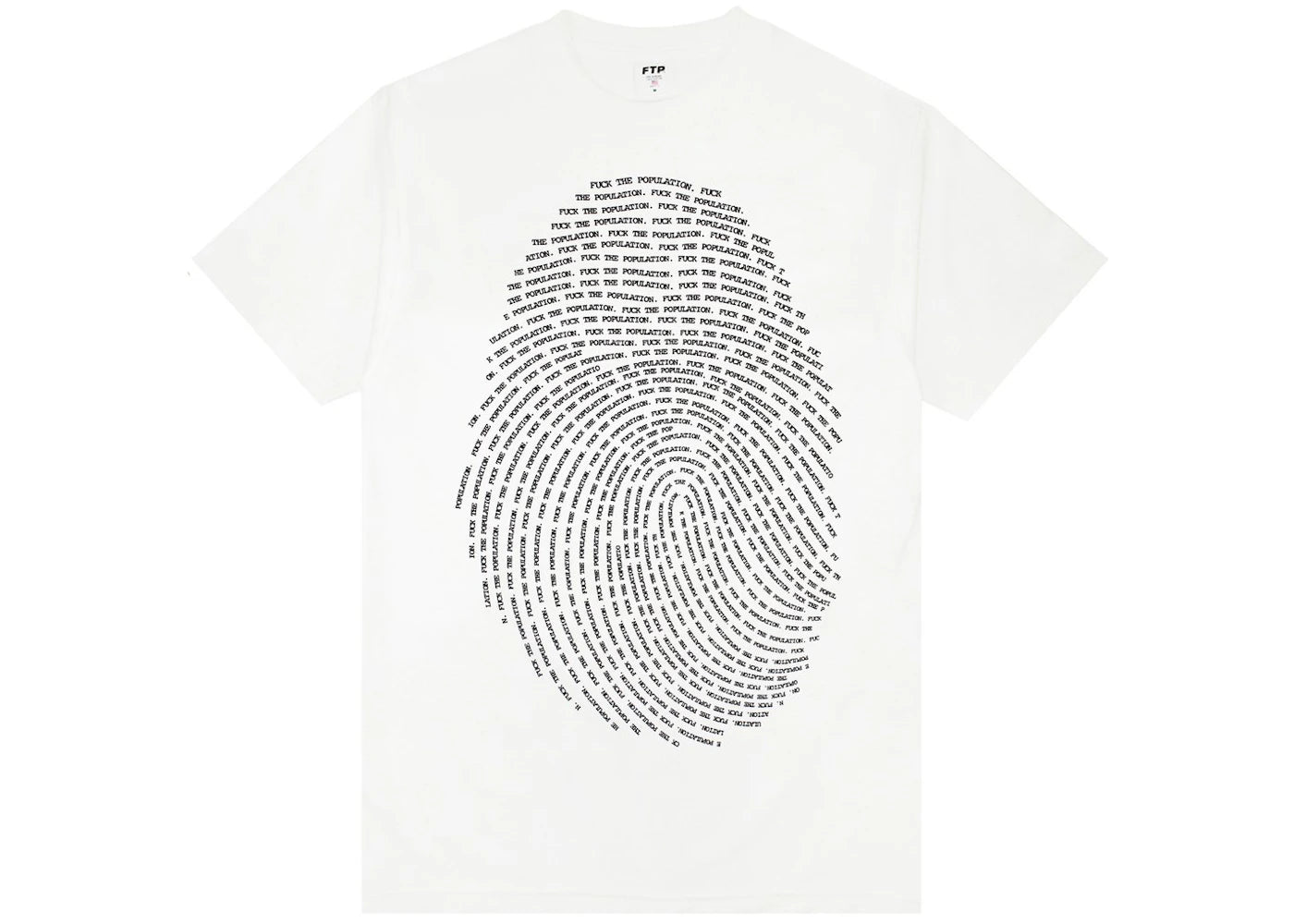 FTP Fingerprint Tee White