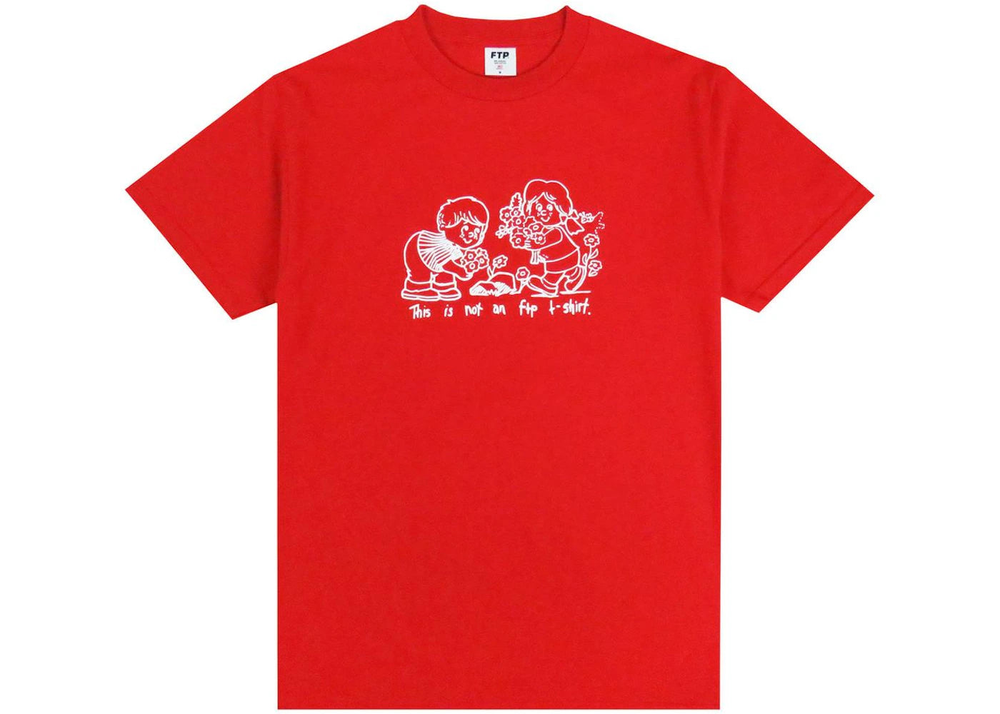 FTP Flowers Tee Red