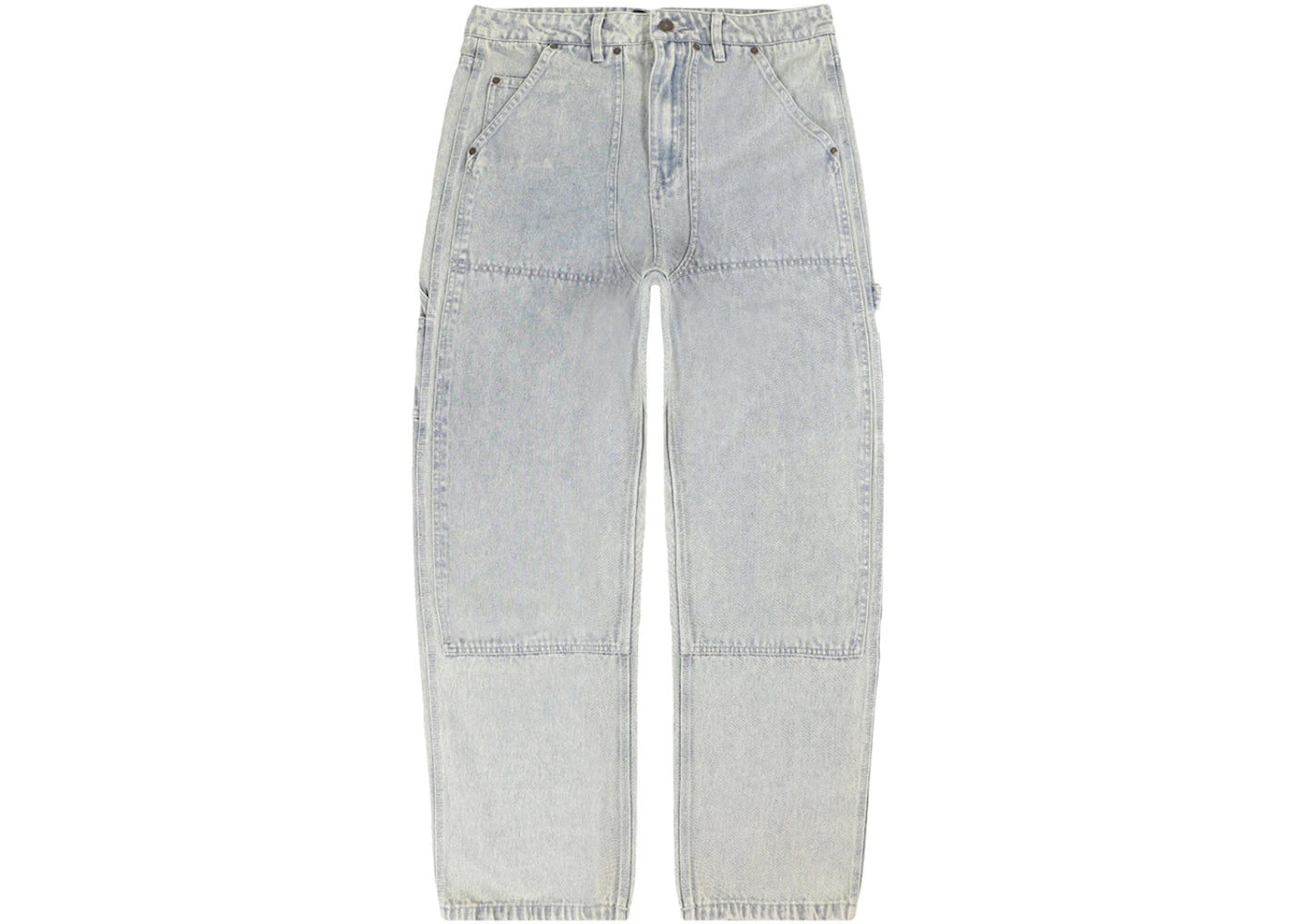 FTP Frayed Denim Logo Carpenter Pant Dirt Wash