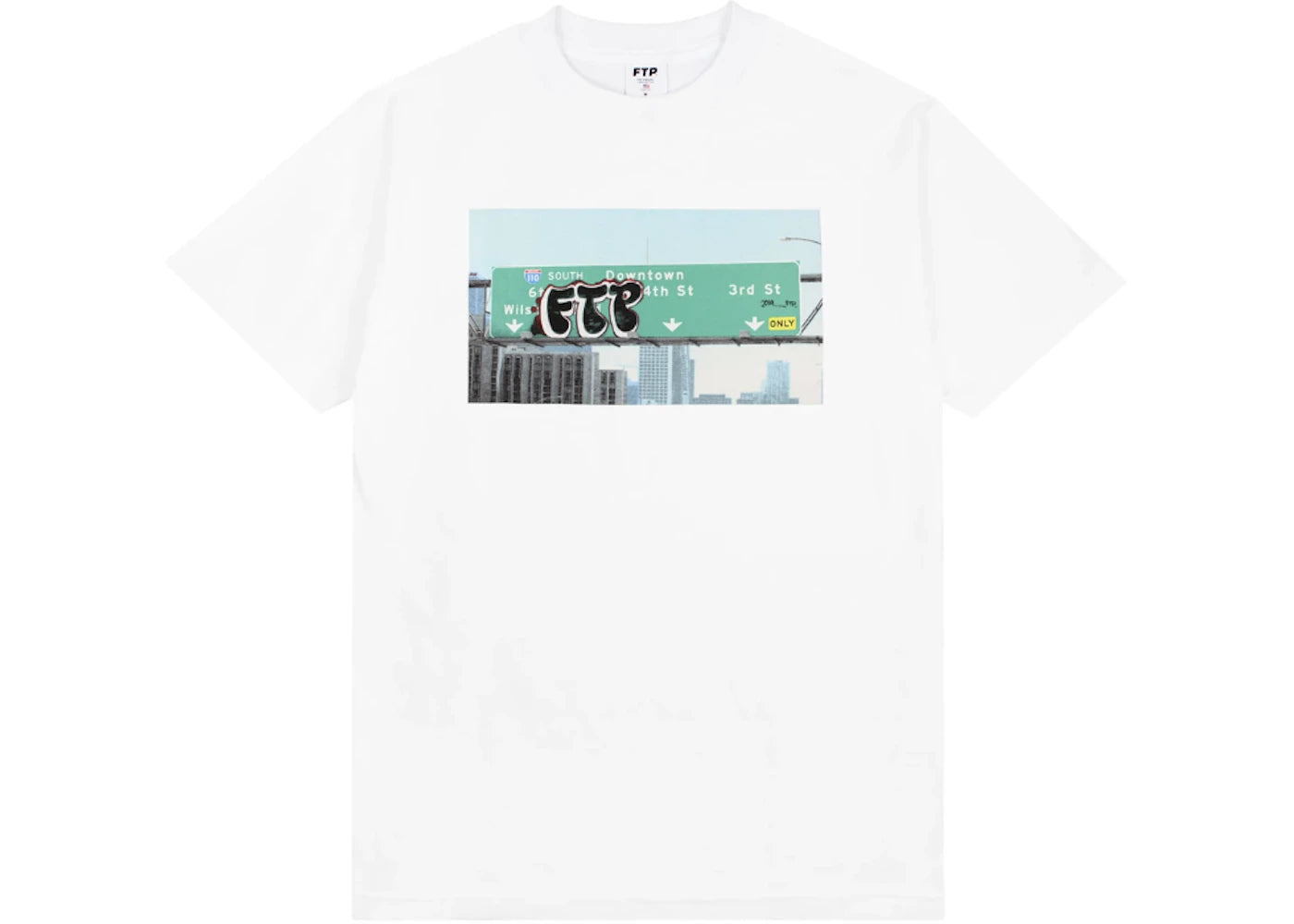 FTP Freeway Tee White