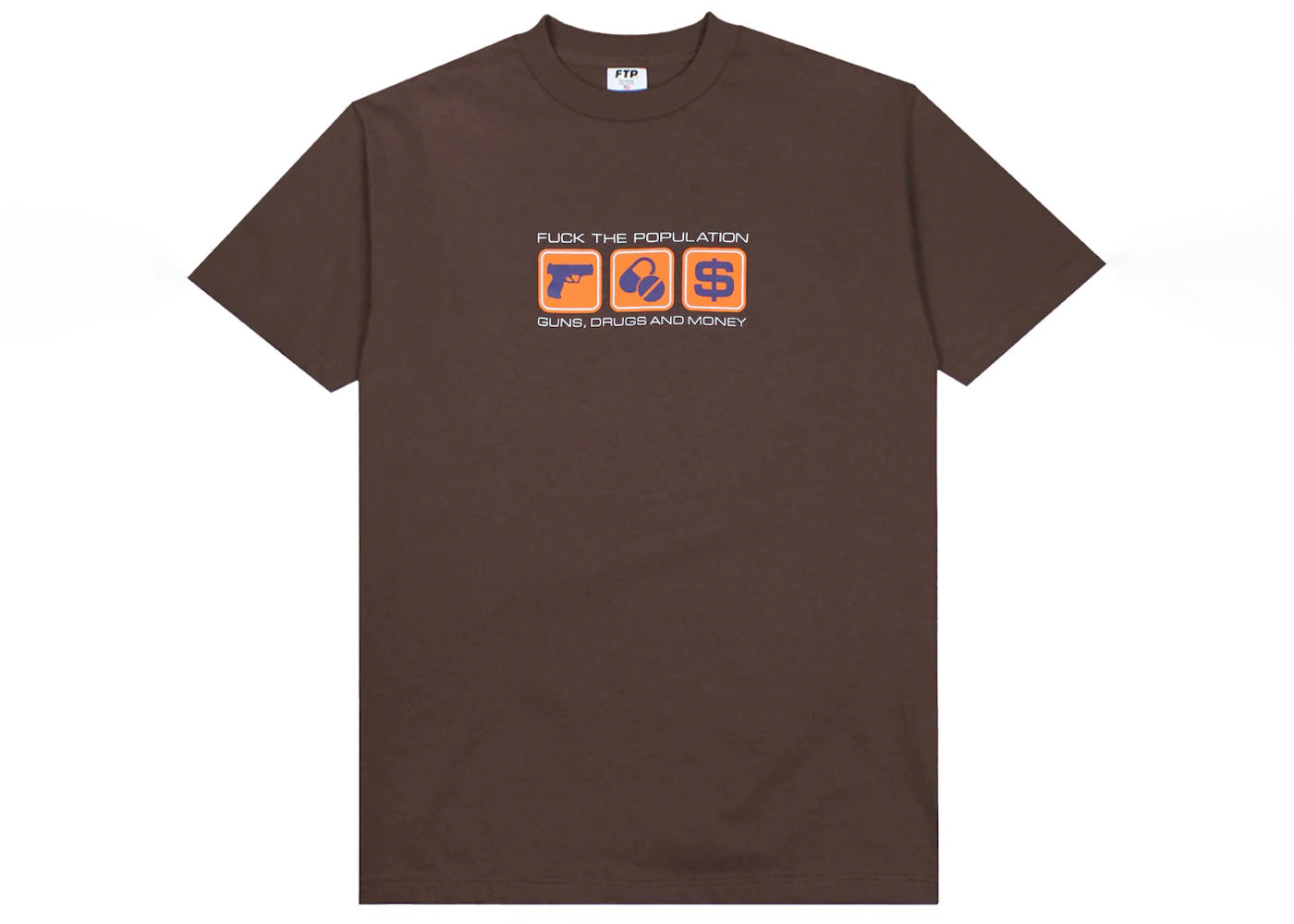 FTP GDM Tee Brown