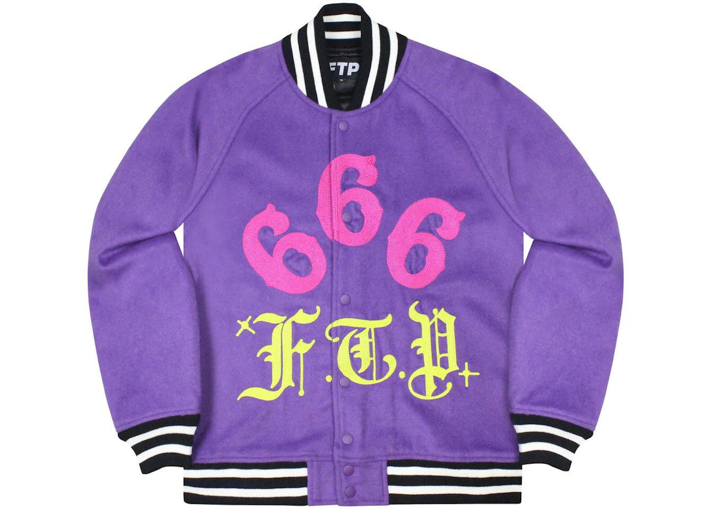 FTP Gino Varsity Jacket Purple