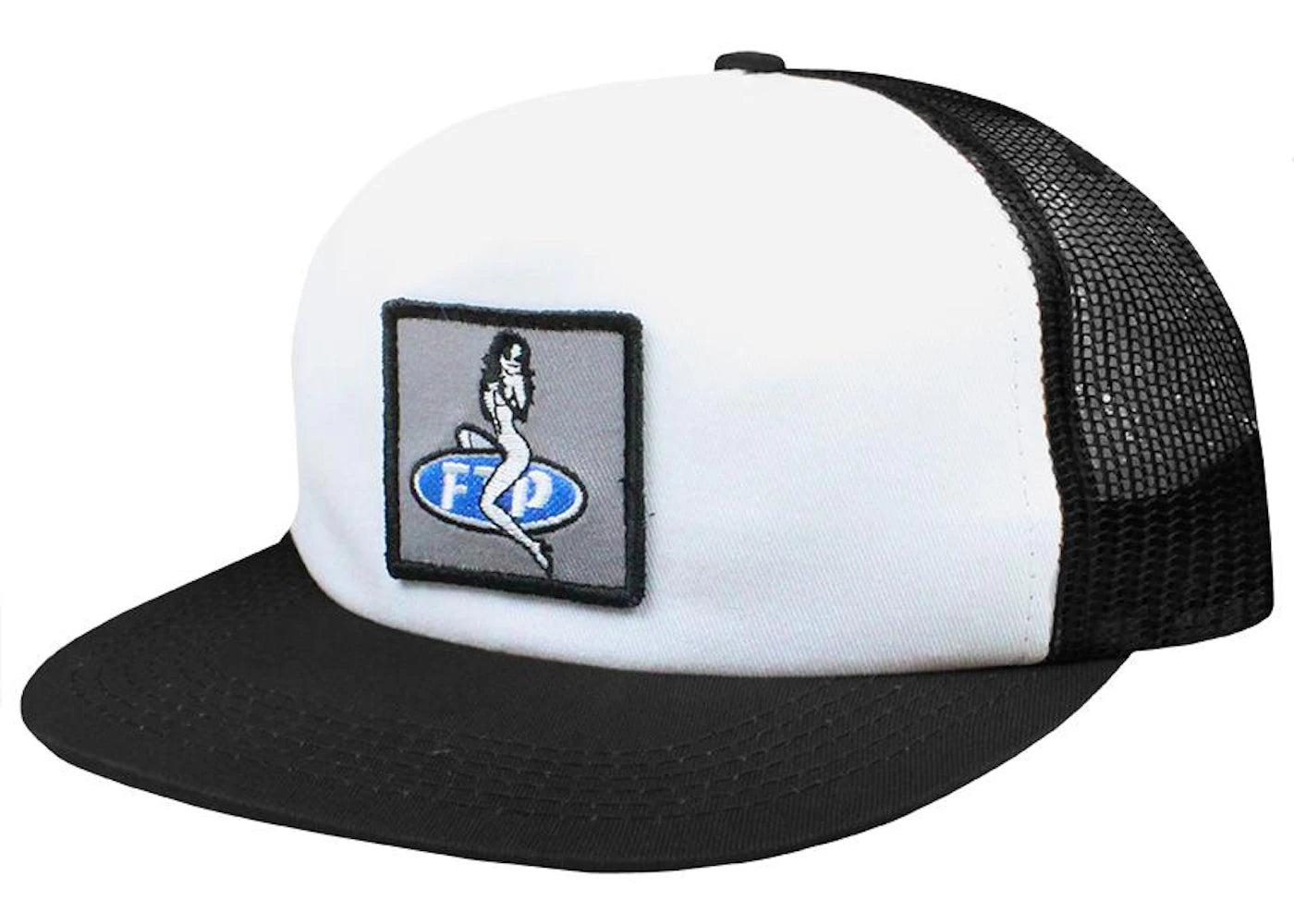 FTP Girl Mesh Trucker Hat Black