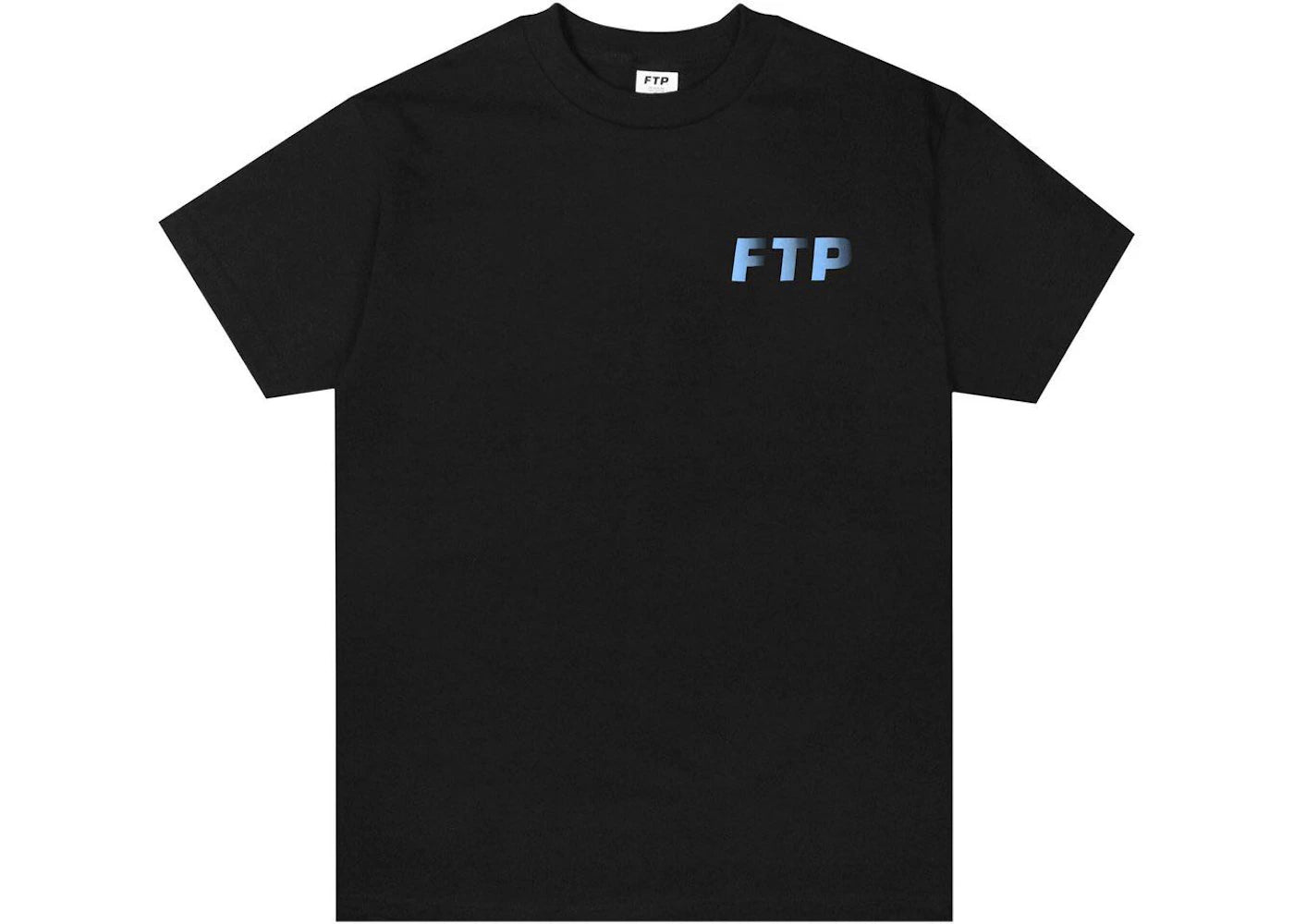 FTP Gradient Logo Tee Black