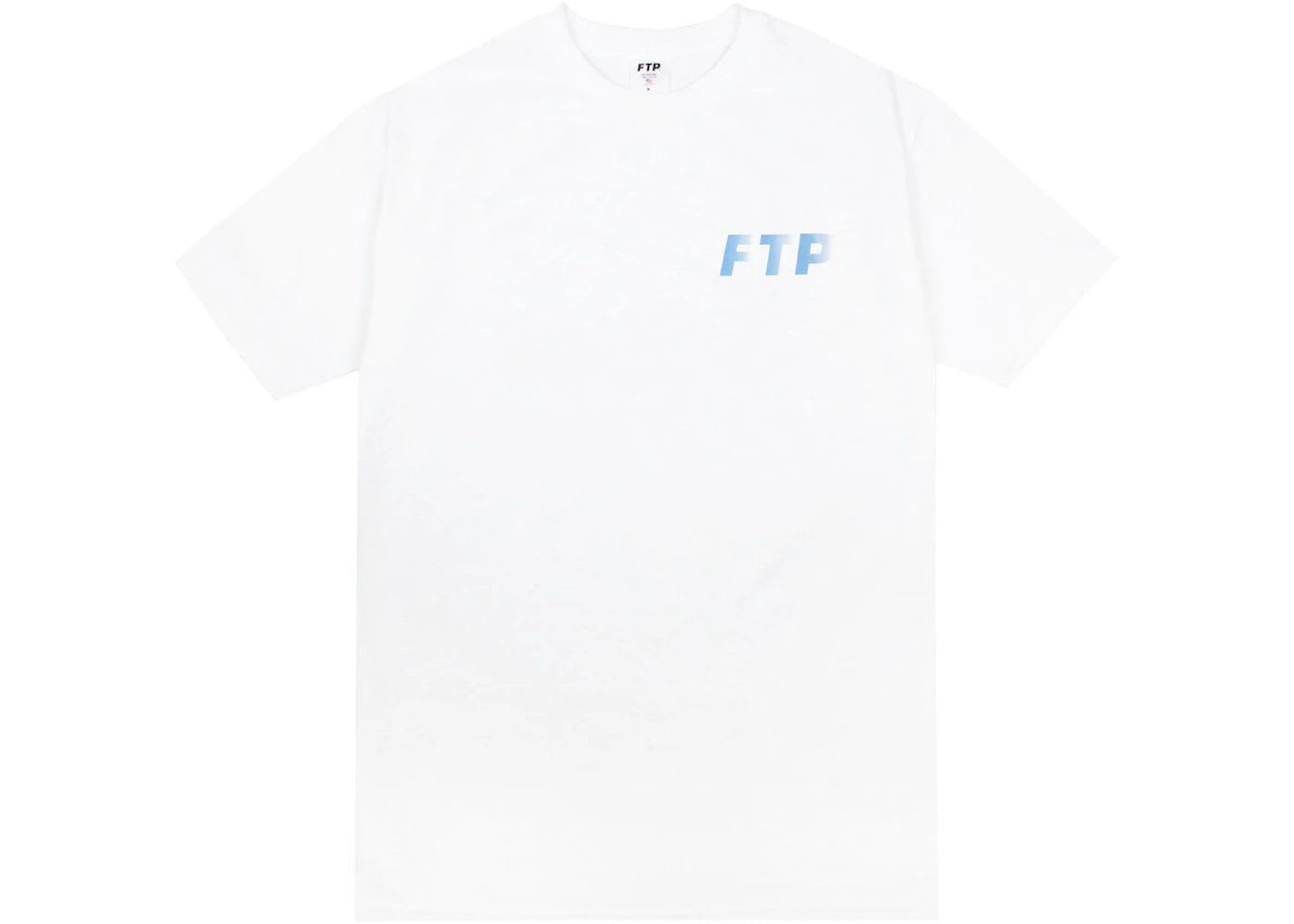 FTP Gradient Logo Tee White
