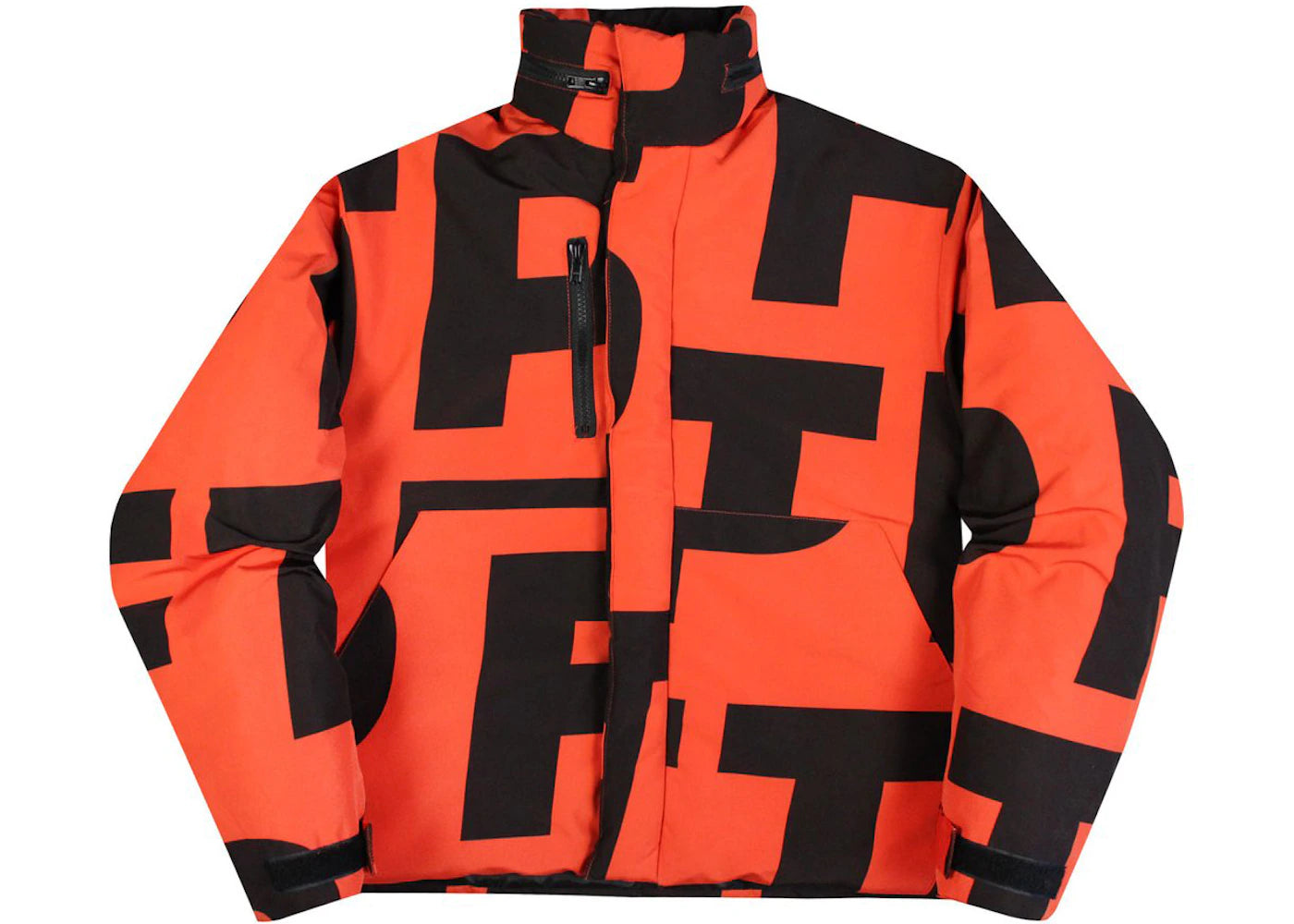 FTP Jumbo Puffer Jacket Orange