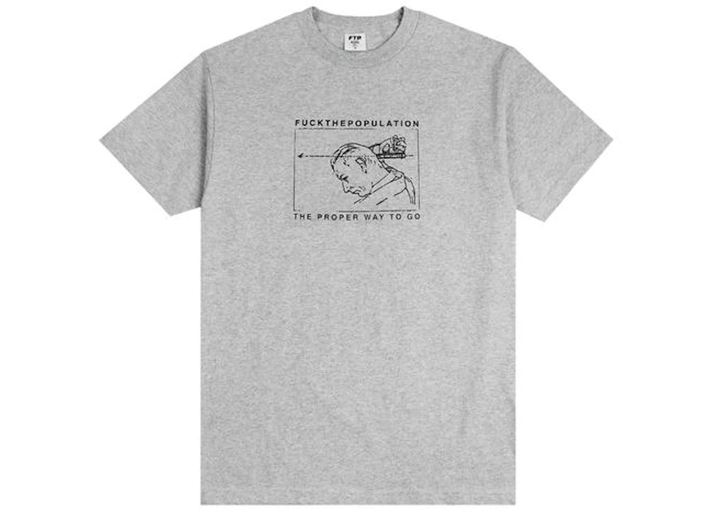 FTP Last Resort Tee Heather Gray