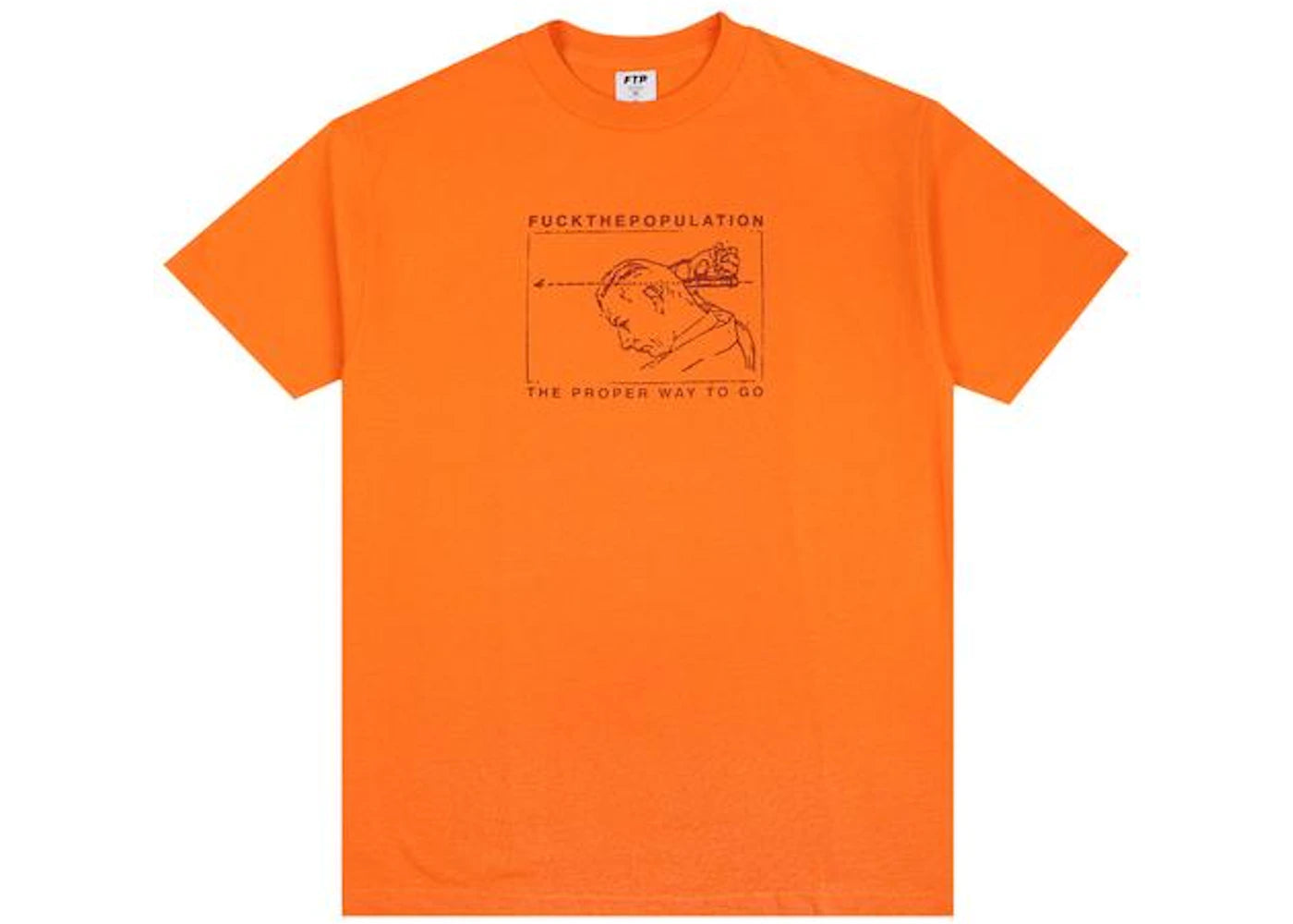 FTP Last Resort Tee Orange