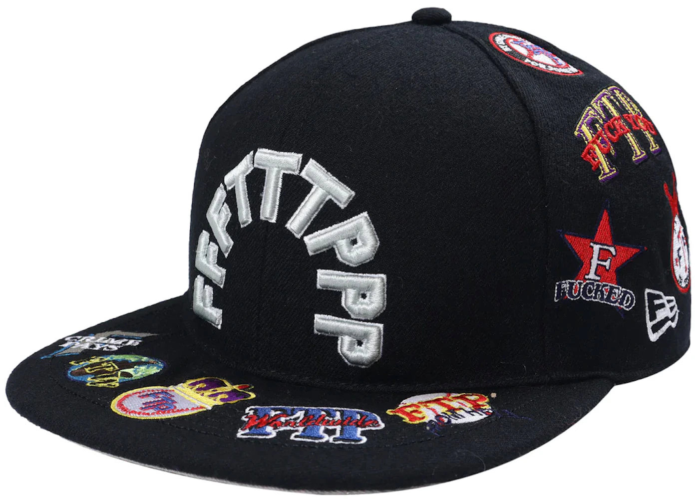 FTP League Fitted Hat Black