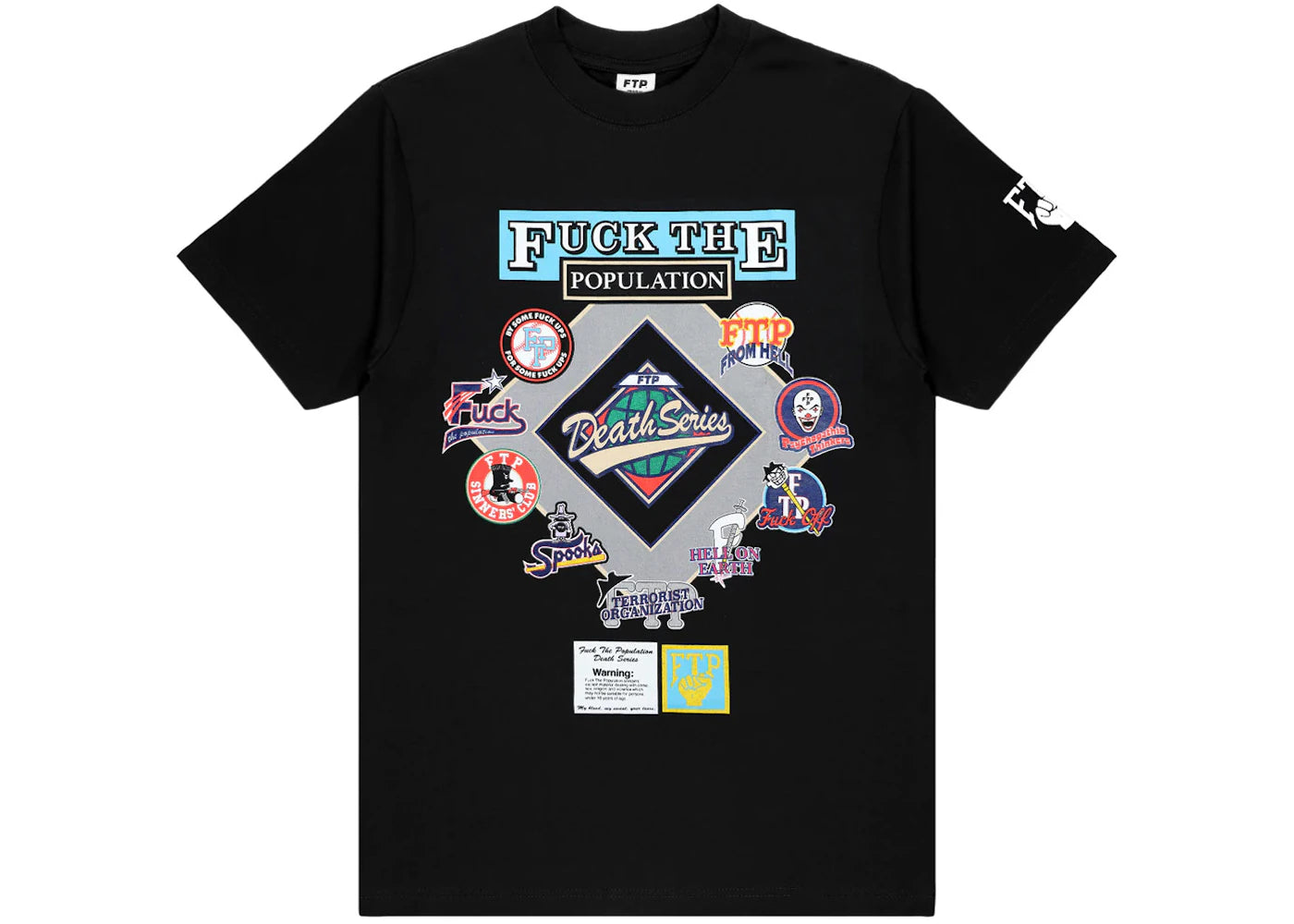 FTP League Tee Black