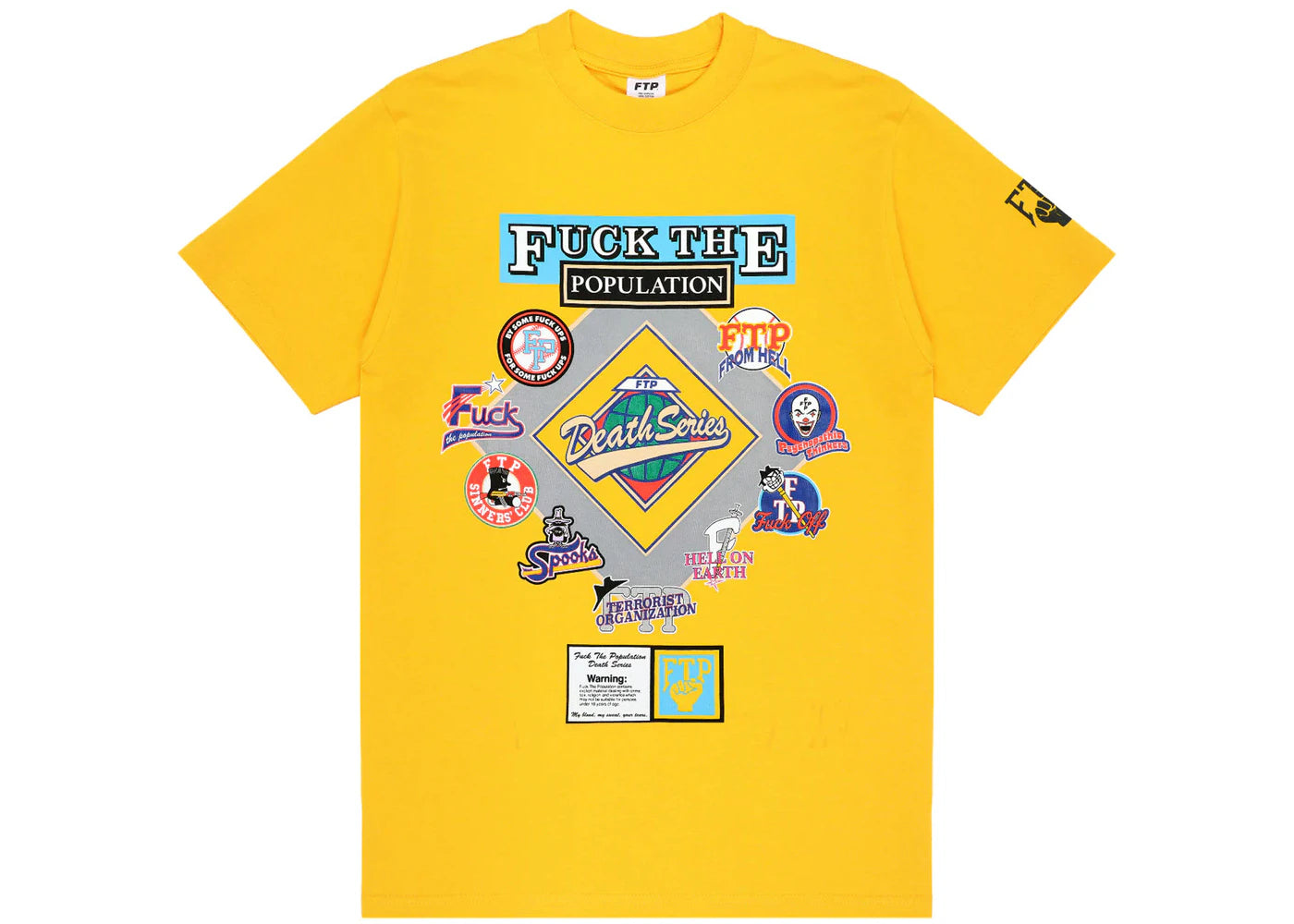 FTP League Tee Gold