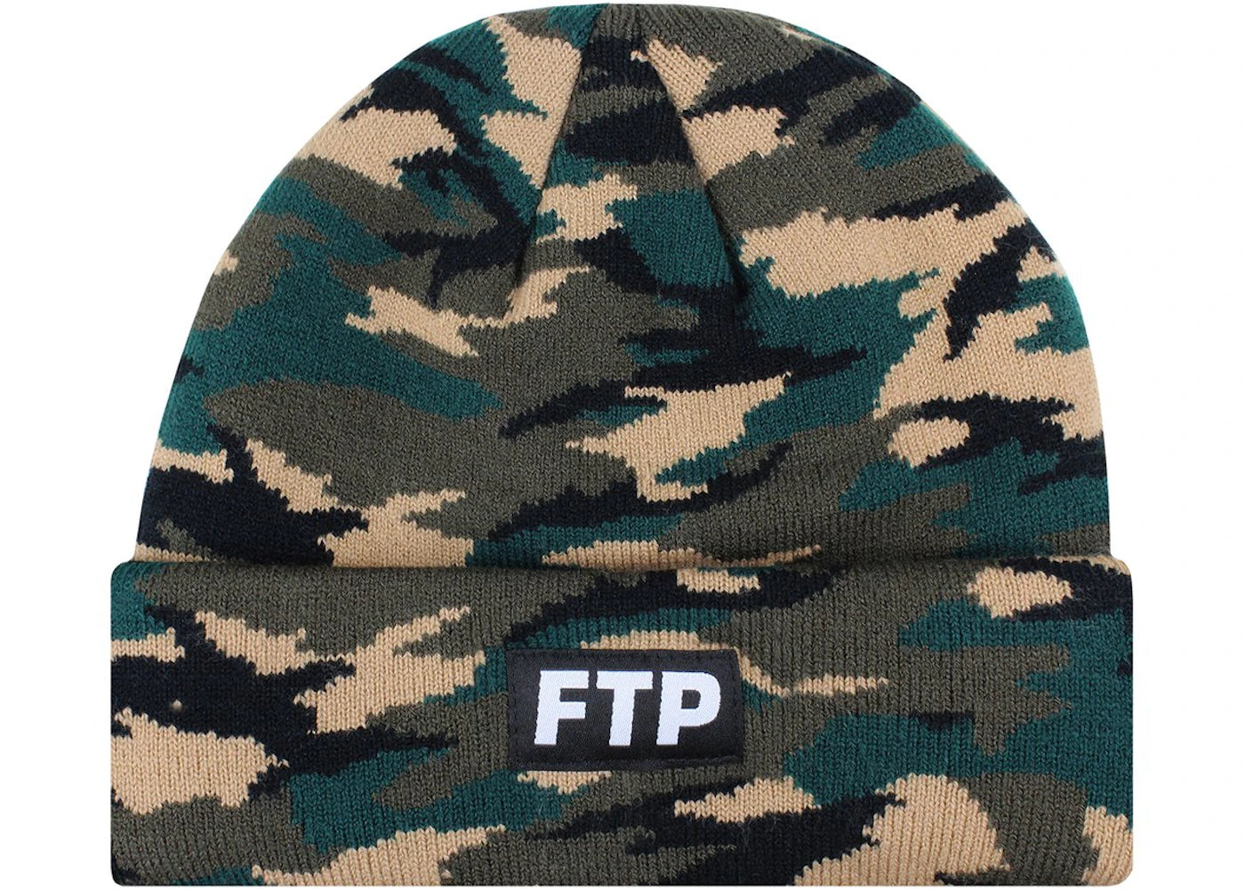FTP Logo Beanie Camo