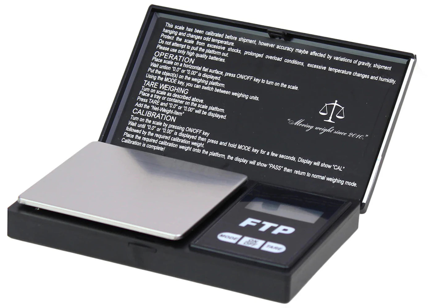 FTP Logo Digital Scale Black