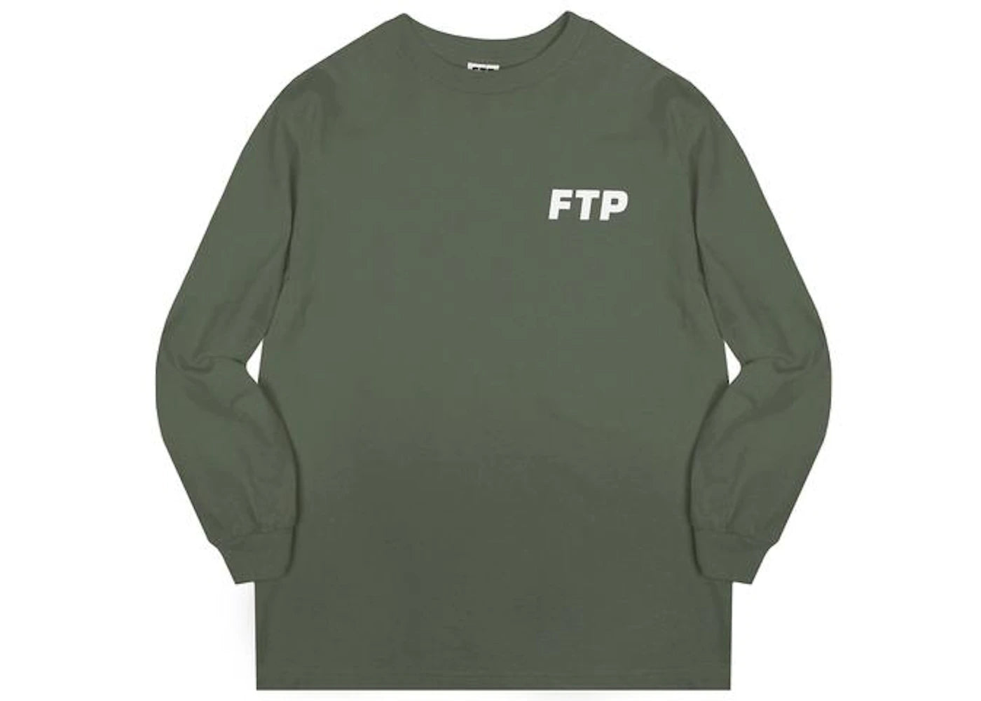 FTP Logo L/S Tee Olive