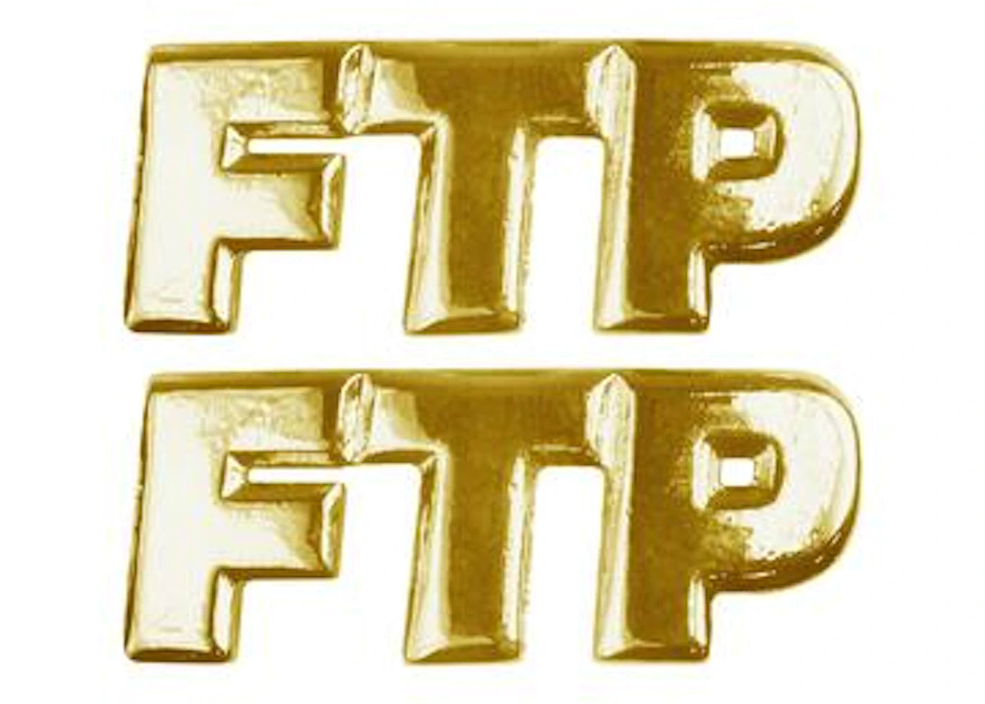 FTP Logo Lace Charm Gold