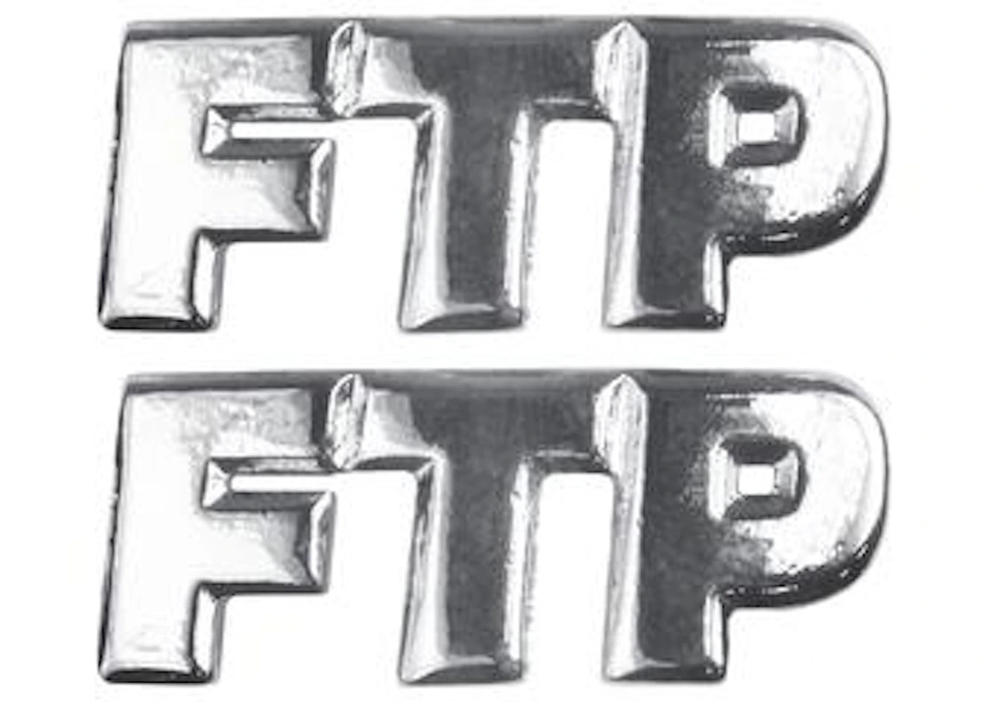 FTP Logo Lace Charm Silver
