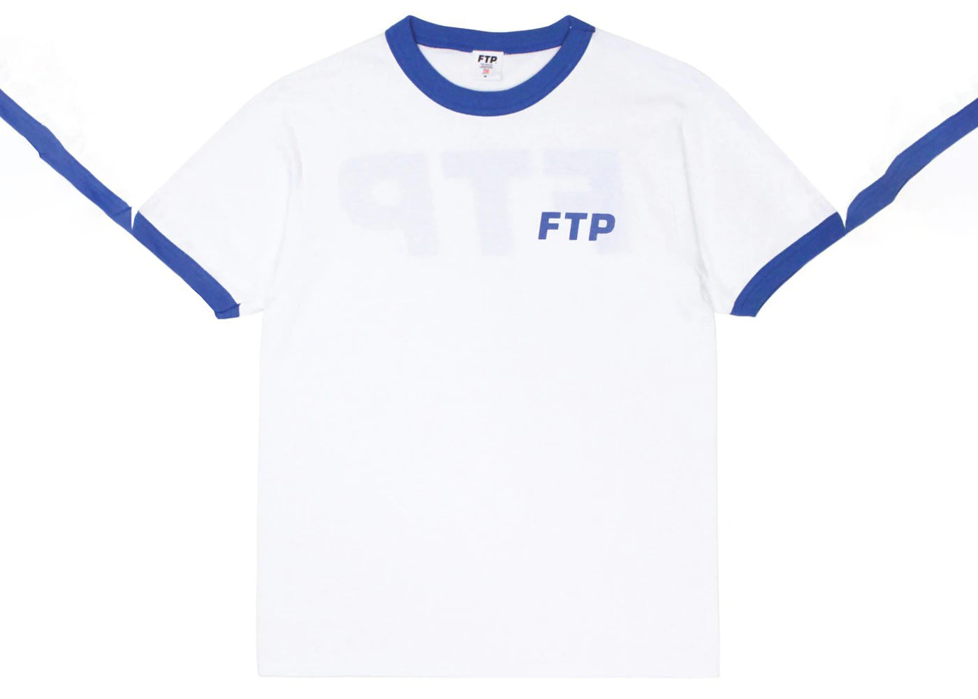 FTP Logo Ringer Tee Royal