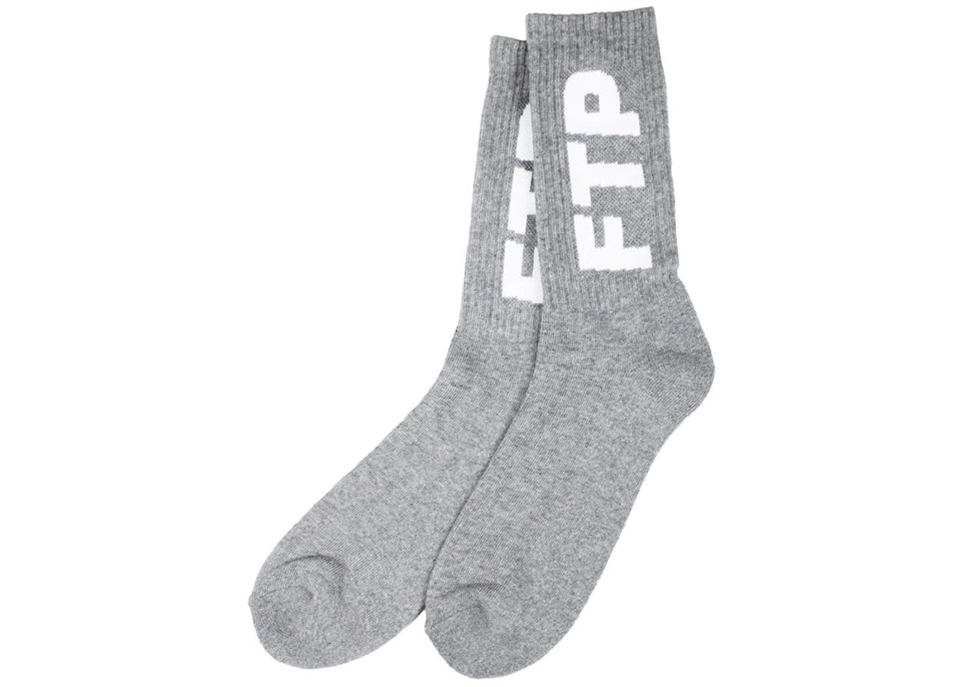 FTP Logo Sock Heather Gray