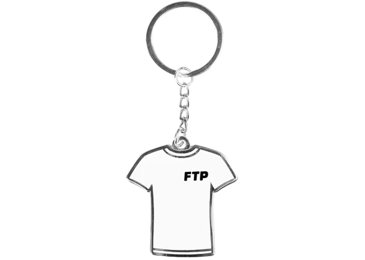 FTP Logo Tee Keychain White/Black