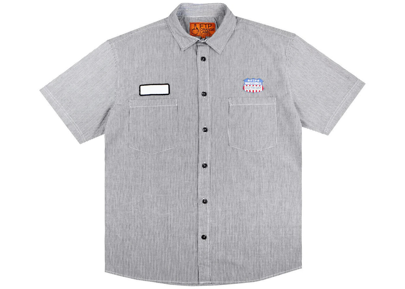 FTP MFG Work Shirt Black