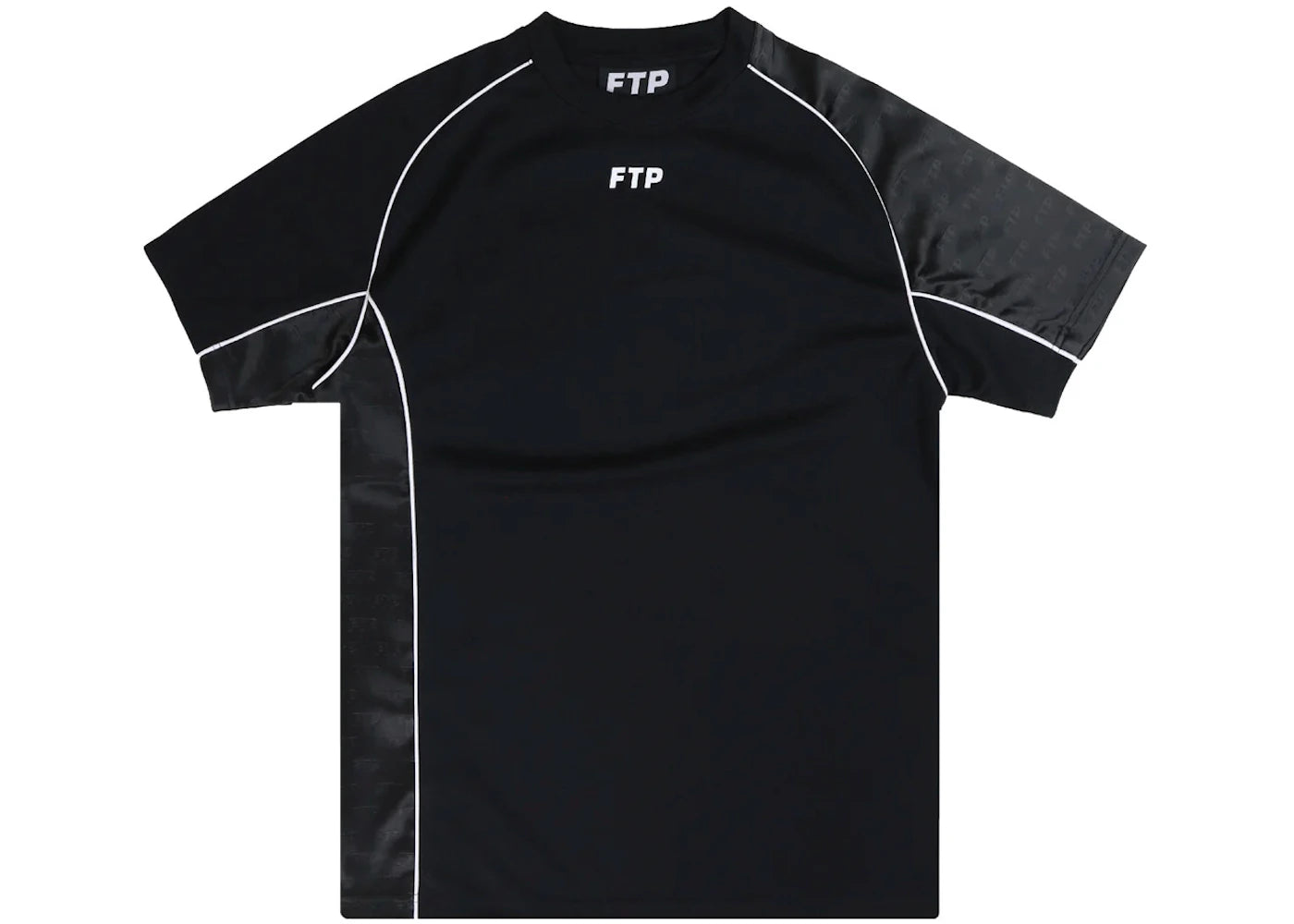 FTP Mesh Piping Jersey Black