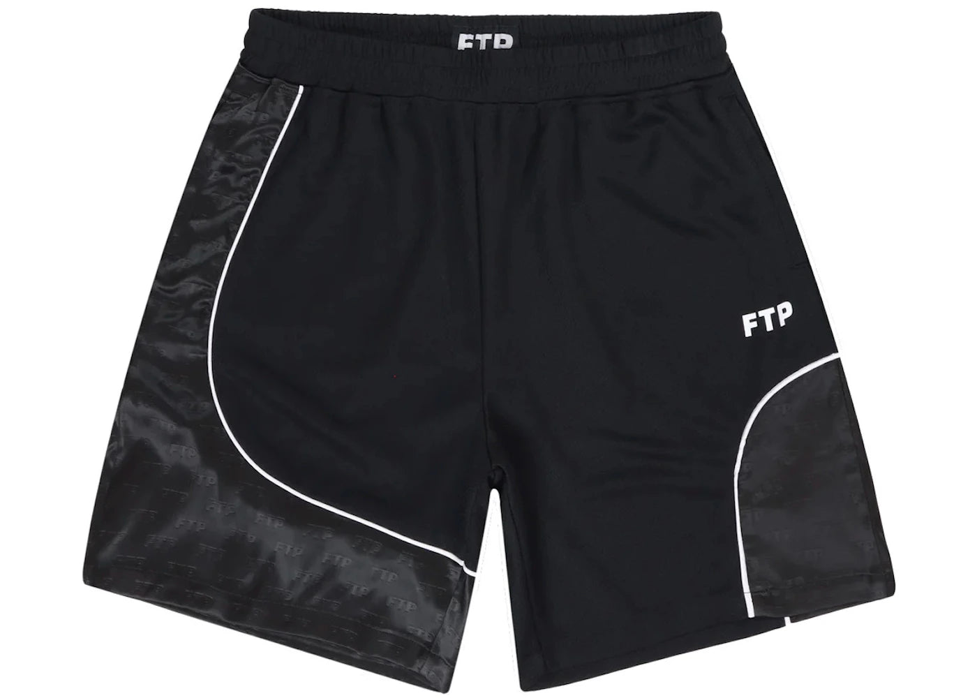 FTP Mesh Piping Short Black