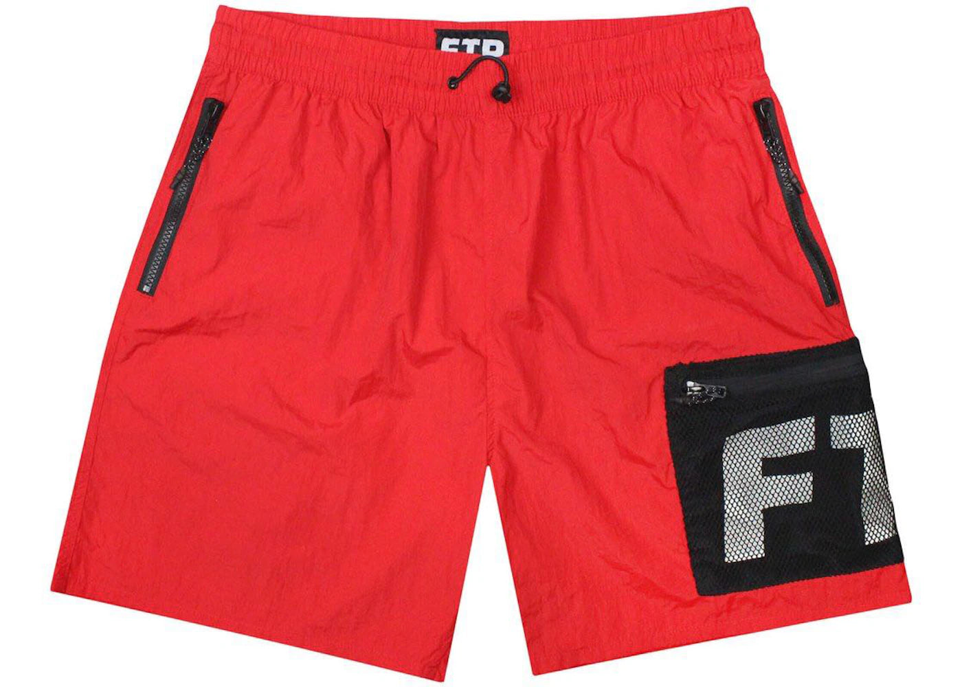 FTP Mesh Pocket Short Red