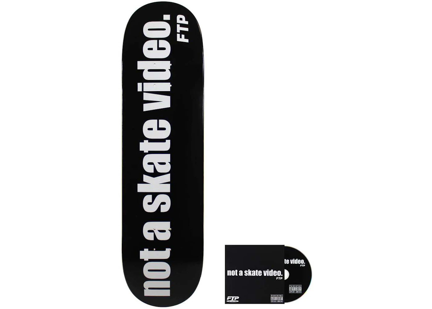 FTP NOT A SKATE VIDEO Skateboard Deck