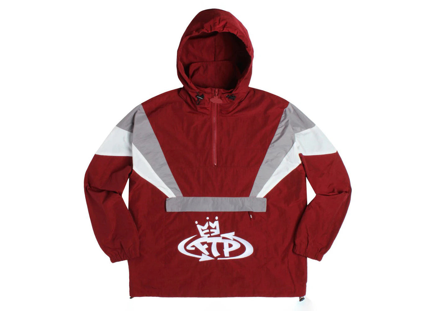 FTP Nation Track Jacket Maroon