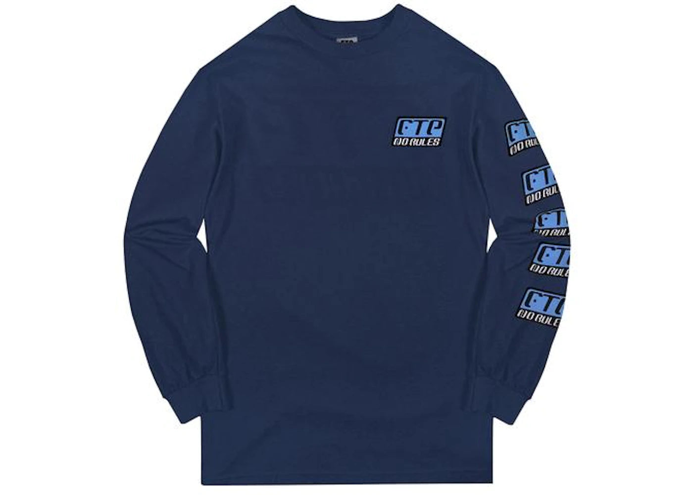 FTP No Rules L/S Tee Blue