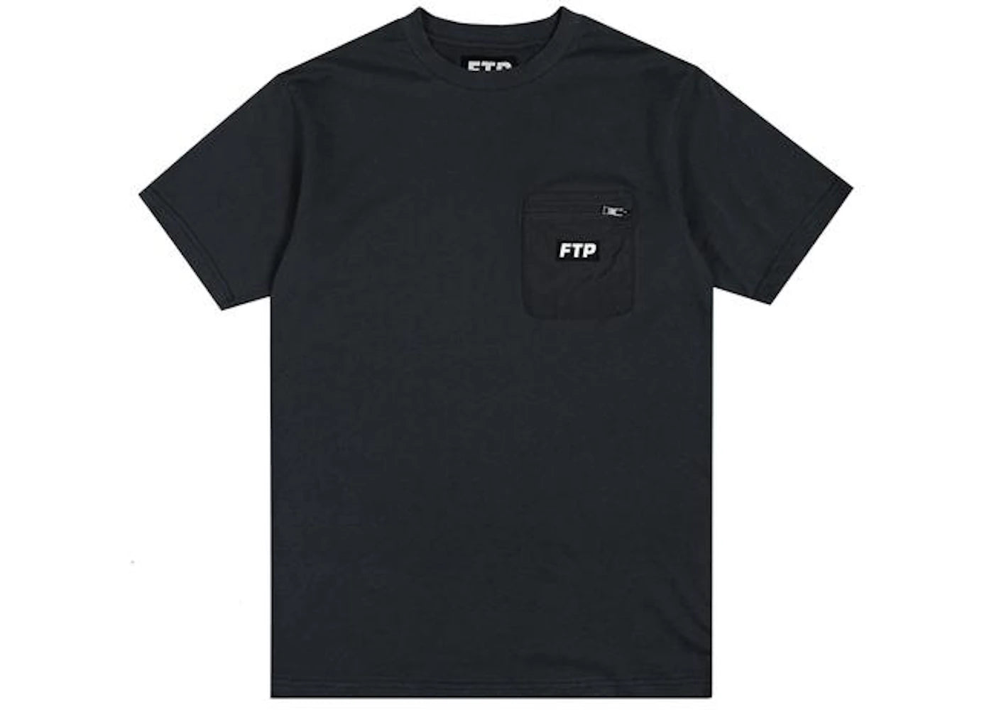 FTP Nylon Pocket Tee Black