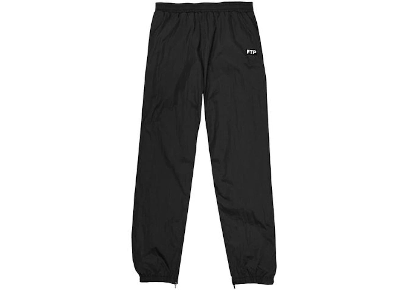 FTP Nylon Warm Up Pants Black