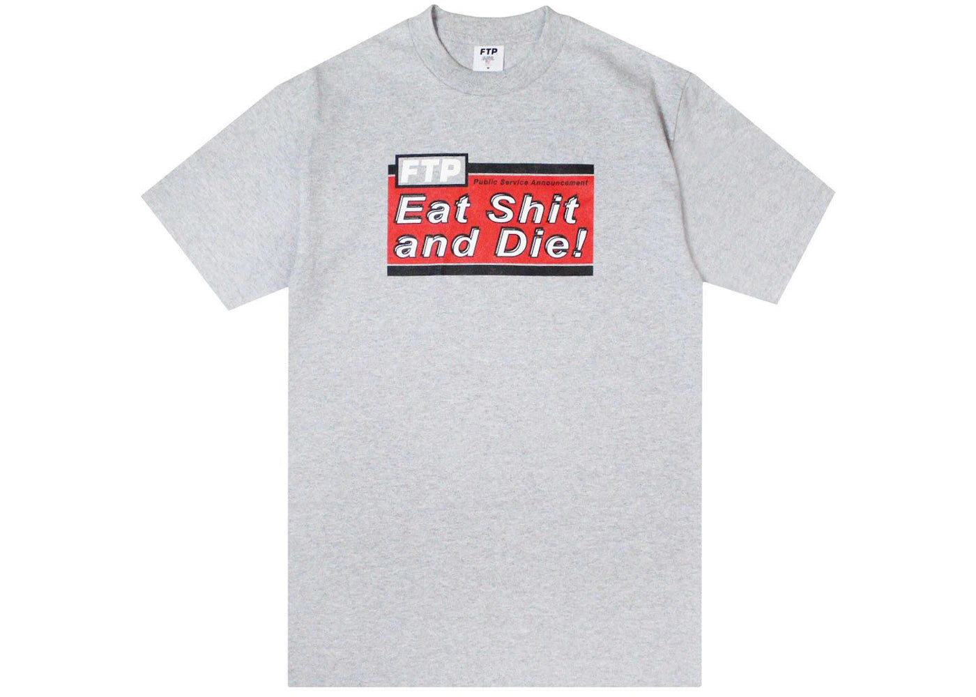 FTP PSA Tee Heather Gray