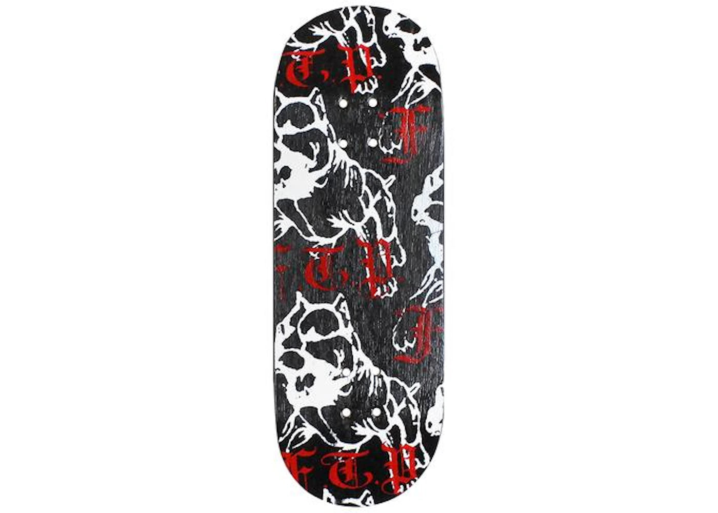 FTP Pitbull Fingerboard Black/White/Red