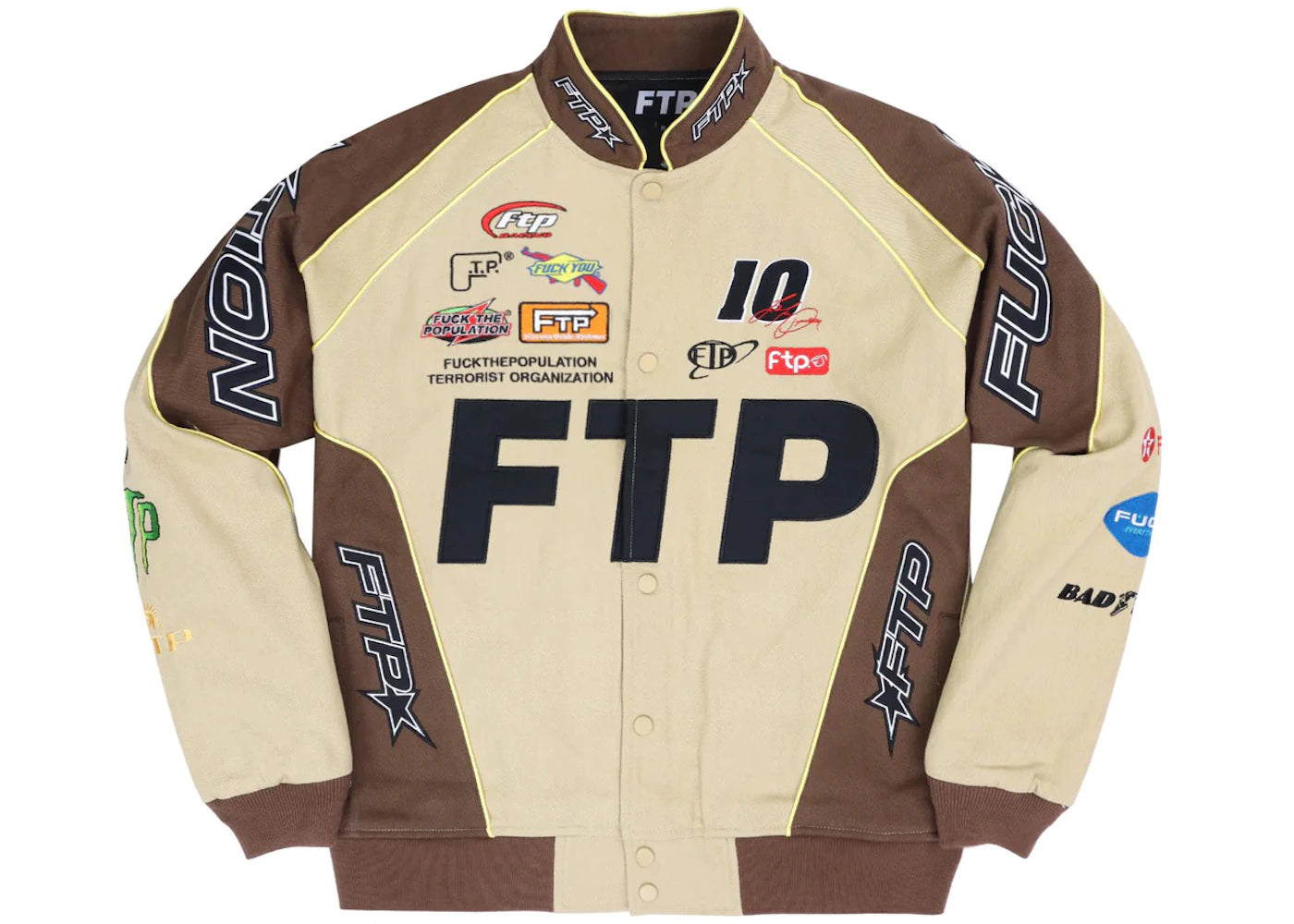 FTP Pitcrew Jacket Tan